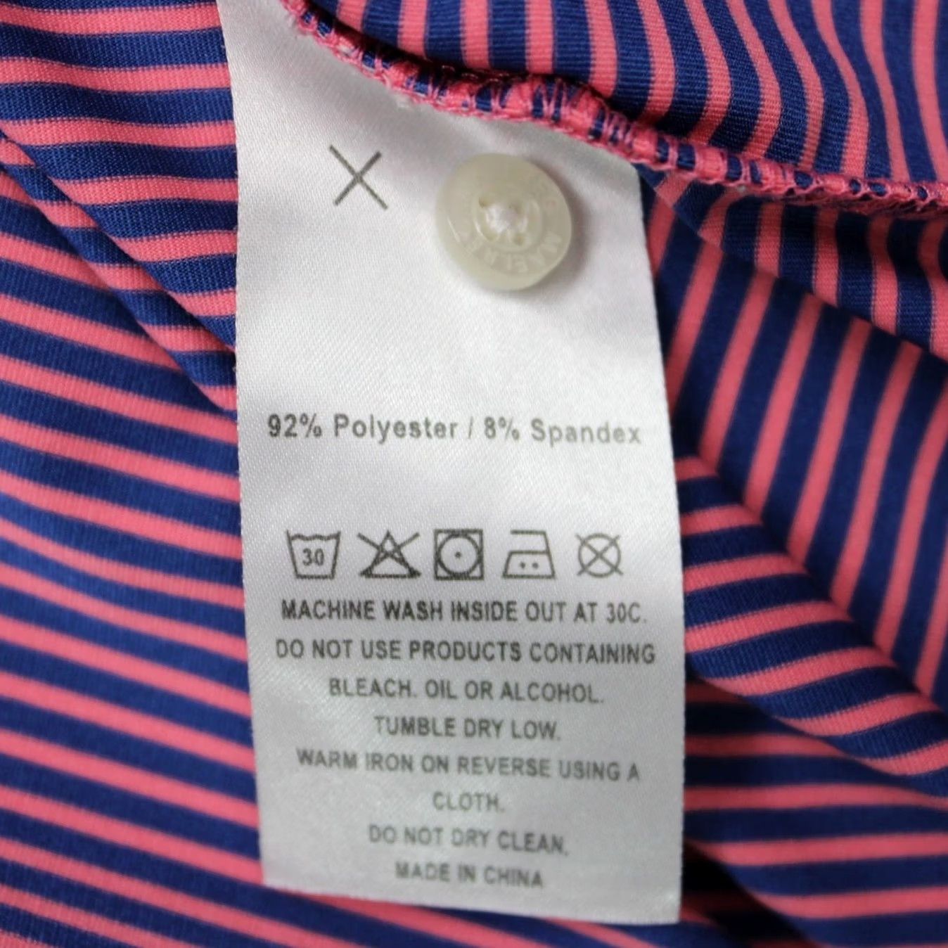 Vintage Maelreg Performance Polo Shirt Men 2XL XXL Purple/Blue Golf Stretch Short Sleeve Size US XXL / EU 58 / 5 - 7 Thumbnail
