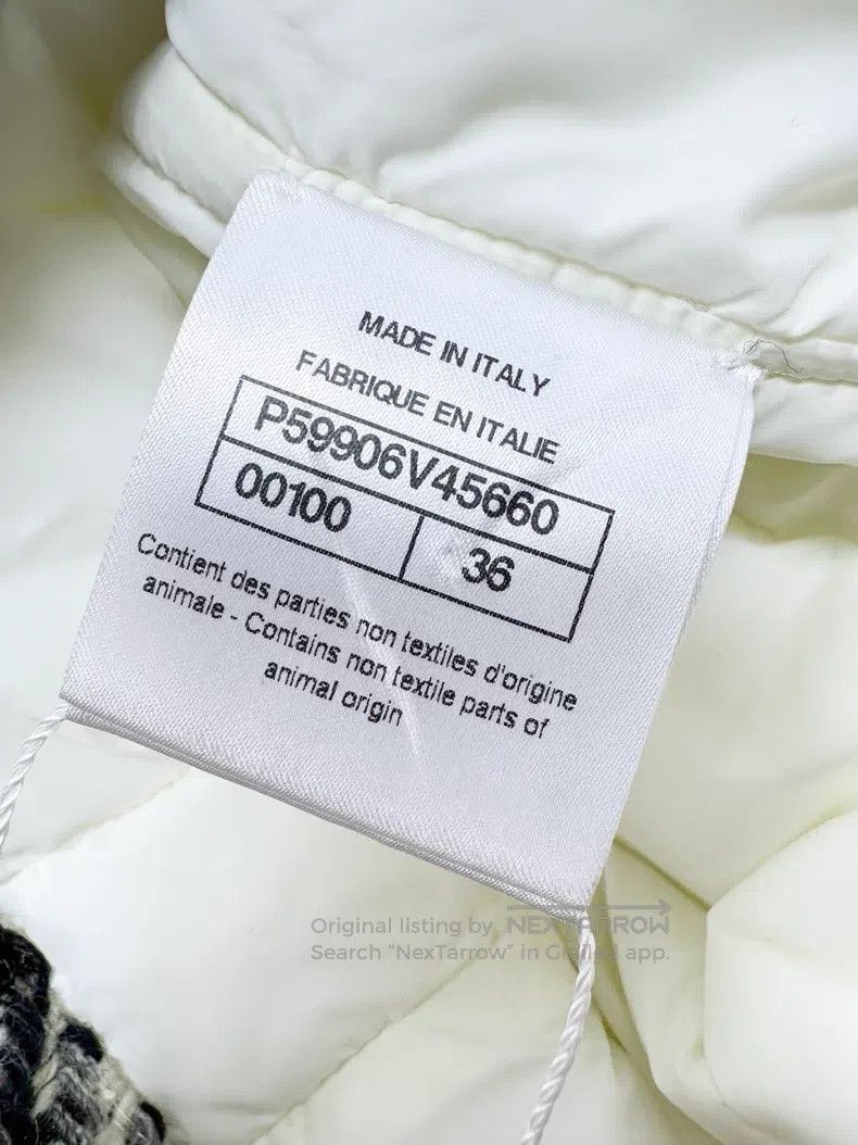 Chanel Chanel 18K Forest Series Tweed White Down Jacket Size XS / US 0-2 / IT 36-38 - 6 Thumbnail