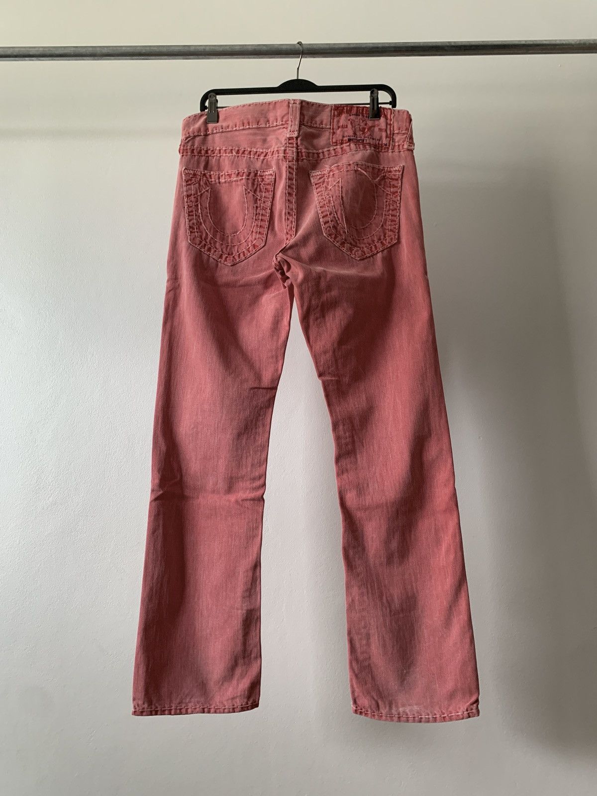 Japanese Brand VINTAGE TRUE RELIGION BOBBY SUPER T JEANS Size US 34 / EU 50 - 8 Thumbnail