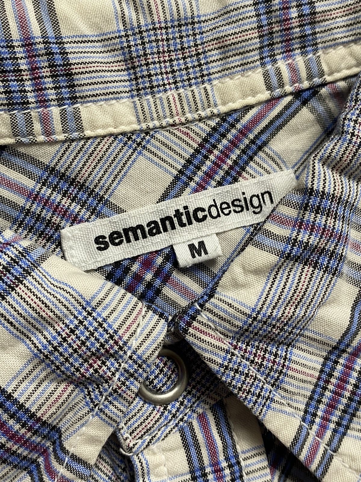If Six Was Nine × In The Attic × semanticdesign Semantic Design Plaid Wastern Shirt Size US M / EU 48-50 / 2 - 5 Thumbnail