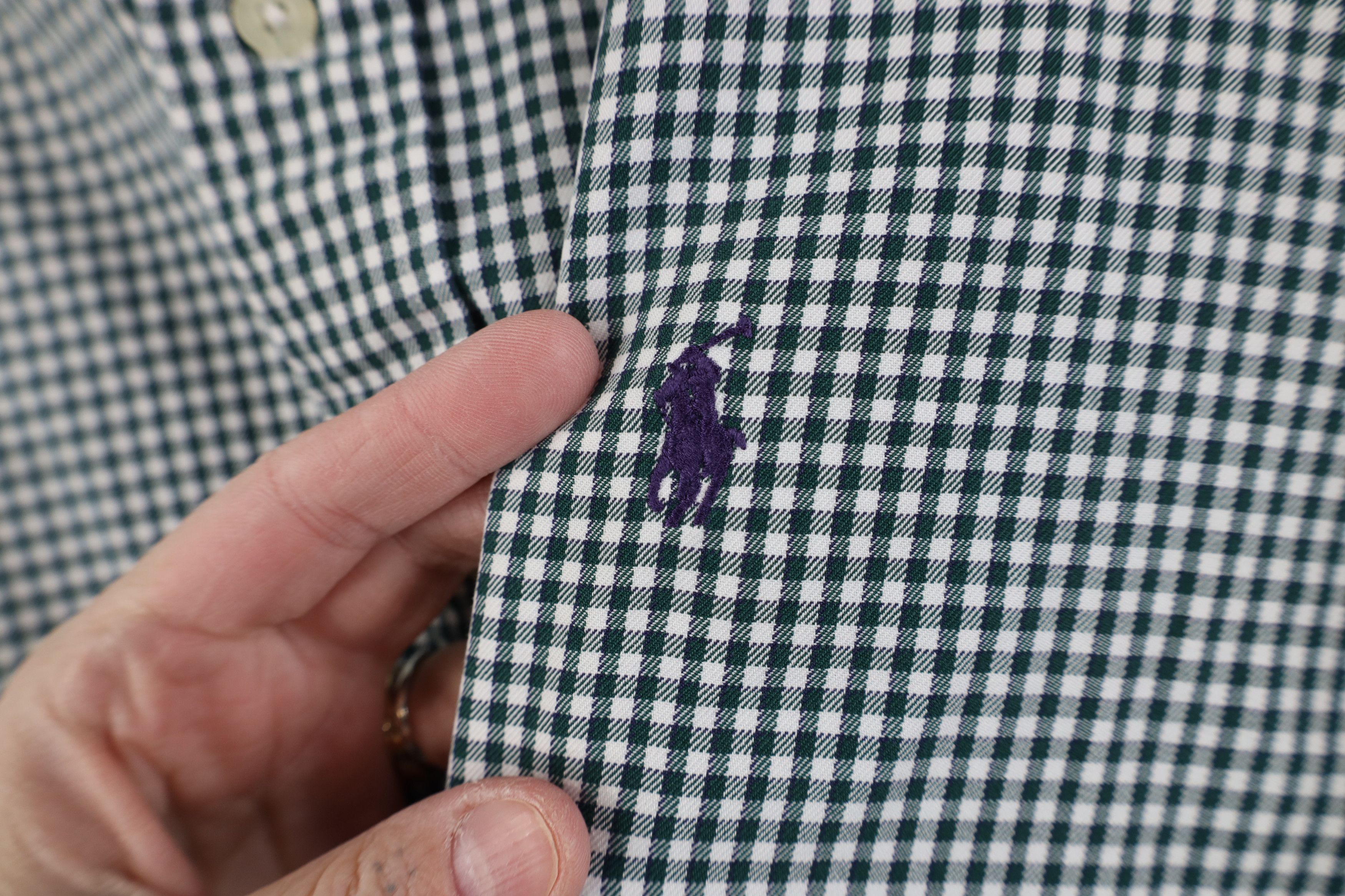 Ralph Lauren Vintage 90s Y2K Polo Golf Ralph Lauren Button Shirt Plaid Size US L / EU 52-54 / 3 - 4 Thumbnail