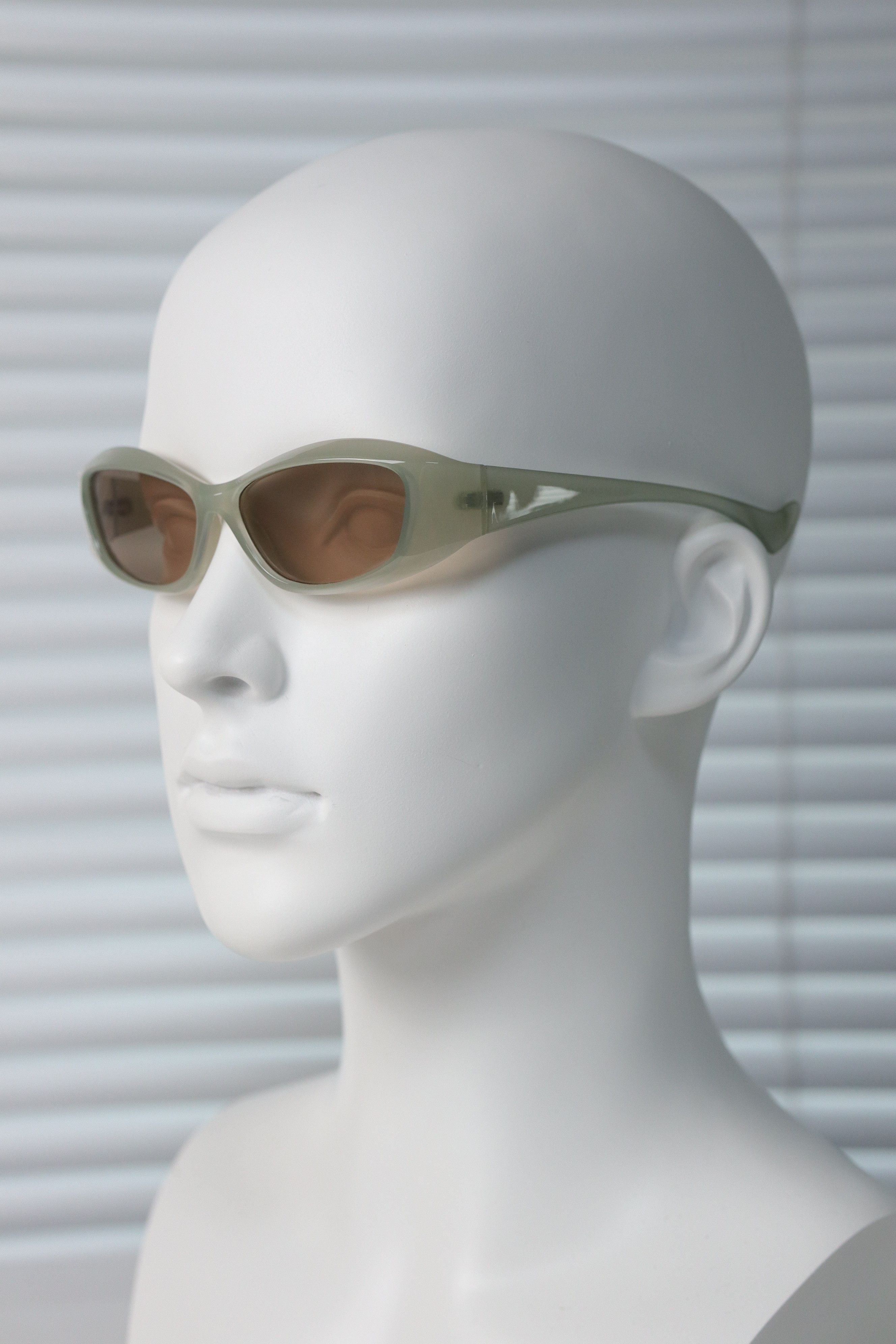 Japanese Brand Vtg Y2k Avant Garde Round Sunglasses Jelly Pink Unisex OS Size ONE SIZE - 6 Thumbnail
