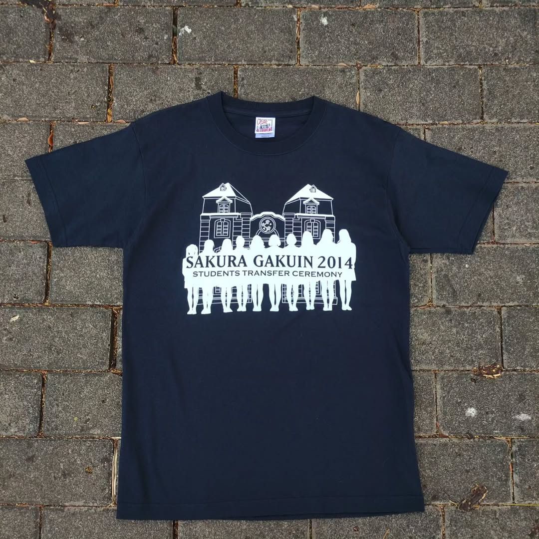 Band Tees Sakura Gakuin Student Transfer Ceremony 2014 Tee Size US M / EU 48-50 / 2 - 1 Thumbnail