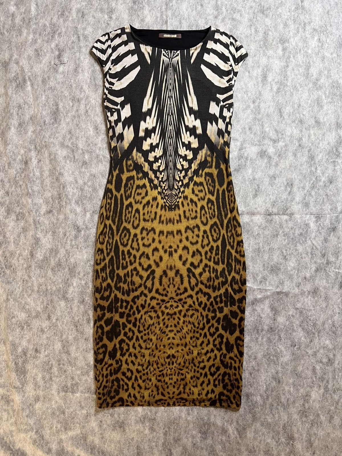 Roberto Cavalli Roberto Cavalli Dress Animal Print Size M / US 6-8 / IT 42-44 - 1 Thumbnail
