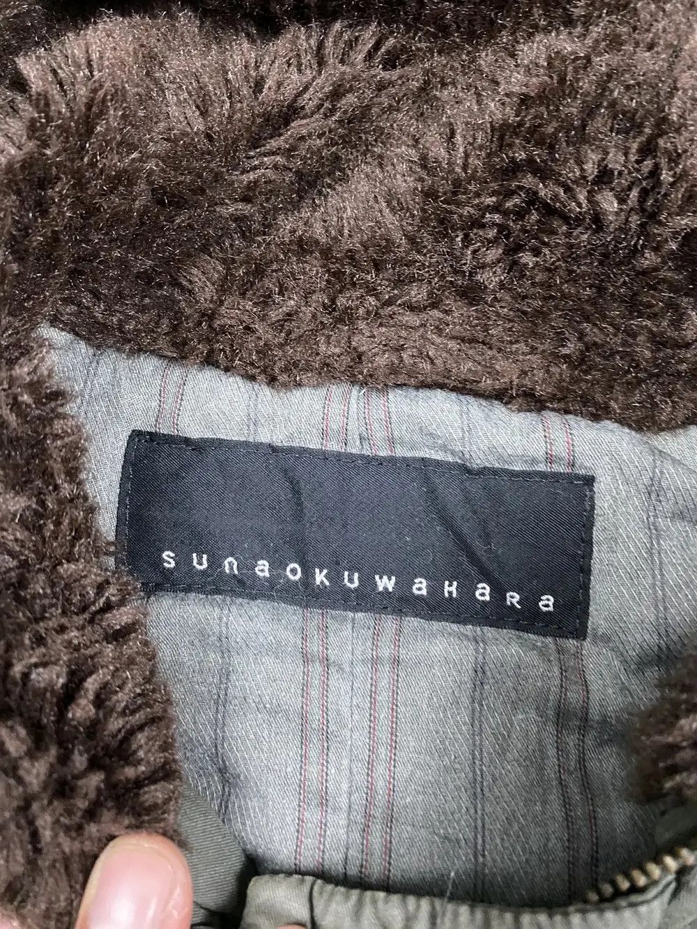 Issey Miyake × Japanese Brand × Vintage Vintage Sunaokuwahara By Issey Miyake Fur Jacket Parka Size US M / EU 48-50 / 2 - 13 Thumbnail