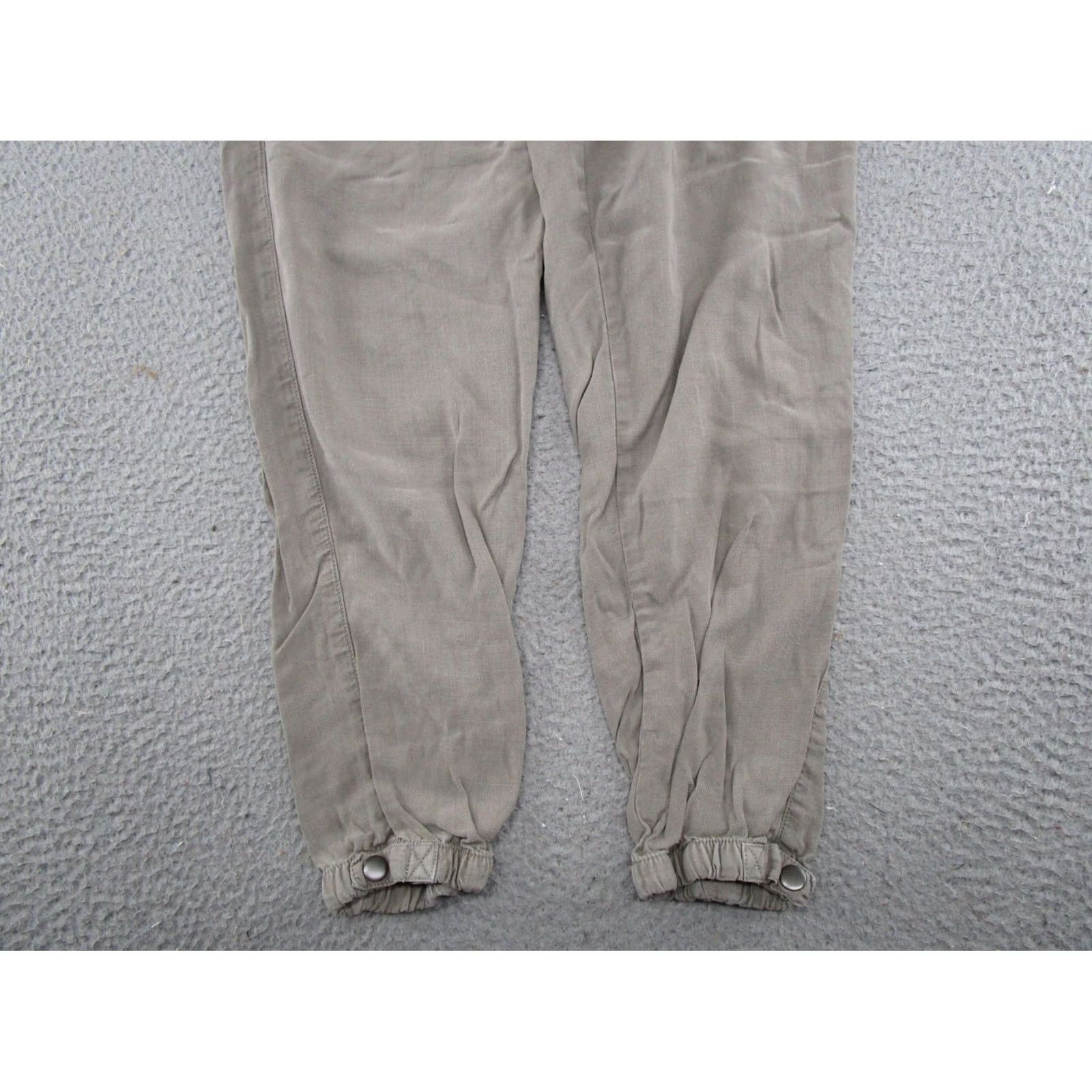 Vintage Thread & Supply Pant's Women's Green Lyocell Tencel Jogger Drawstring Size S Size 28" / US 6 / IT 42 - 2 Thumbnail