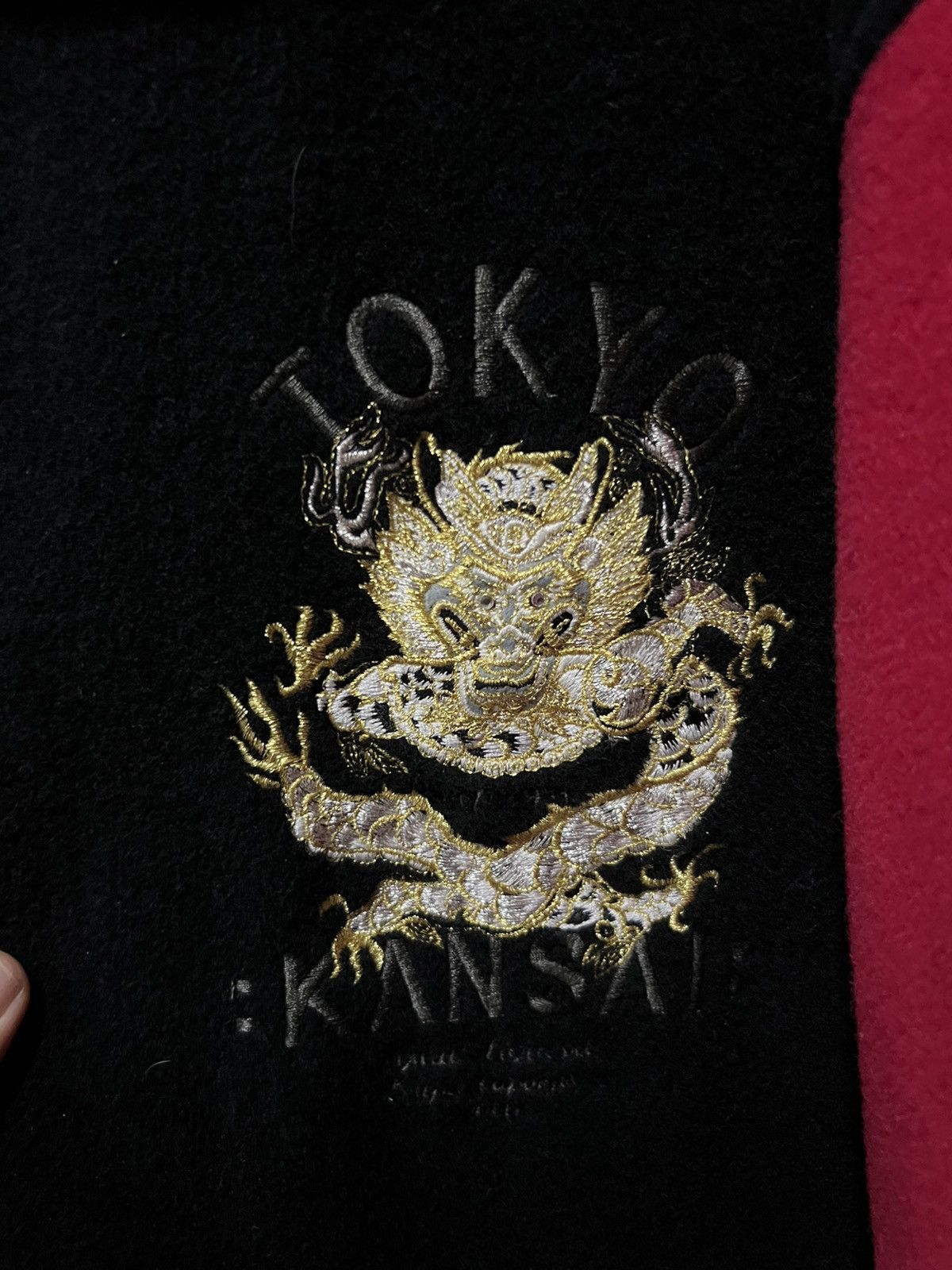 Kansai Yamamoto SUPER RARE kansai yamamoto varsity embroidered patch dragon Size US XL / EU 56 / 4 - 5 Thumbnail