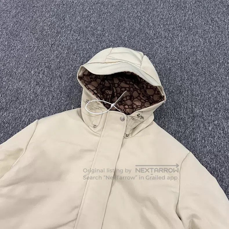 Hermes Hermes Fully Printed Beige Hooded Down Jacket Size XS / US 0-2 / IT 36-38 - 3 Thumbnail