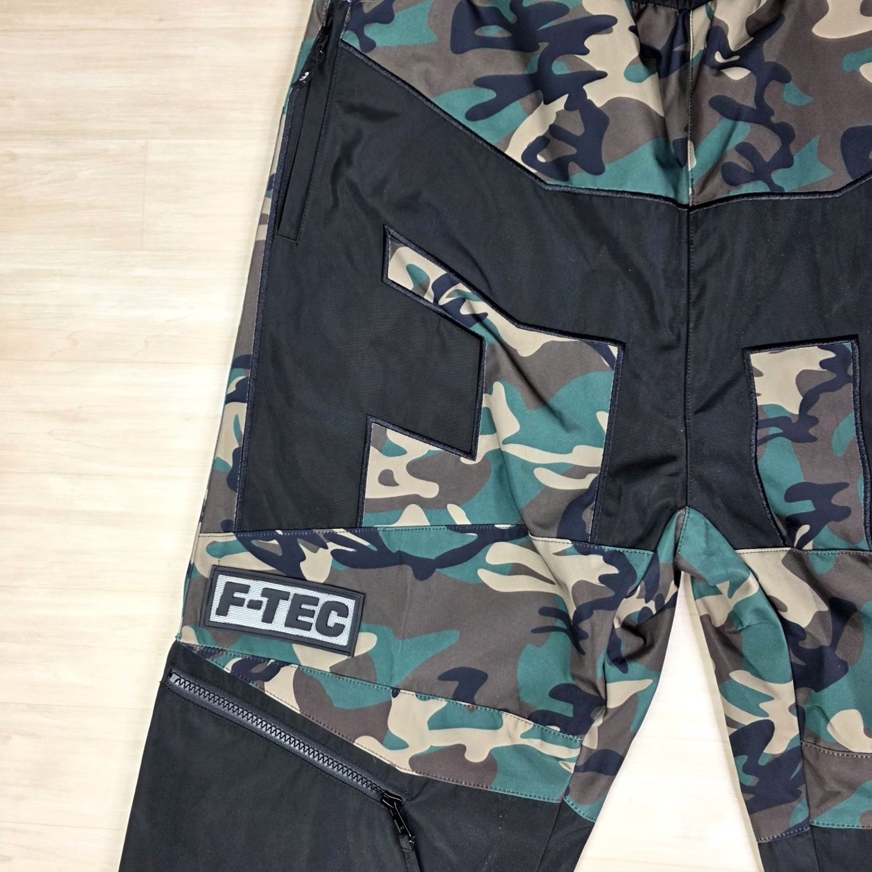 Vintage FTP F-Tec Woodland Camo Snow Pants Water Repellant Streetwear Men's XL Size US 36 / EU 52 - 5 Thumbnail