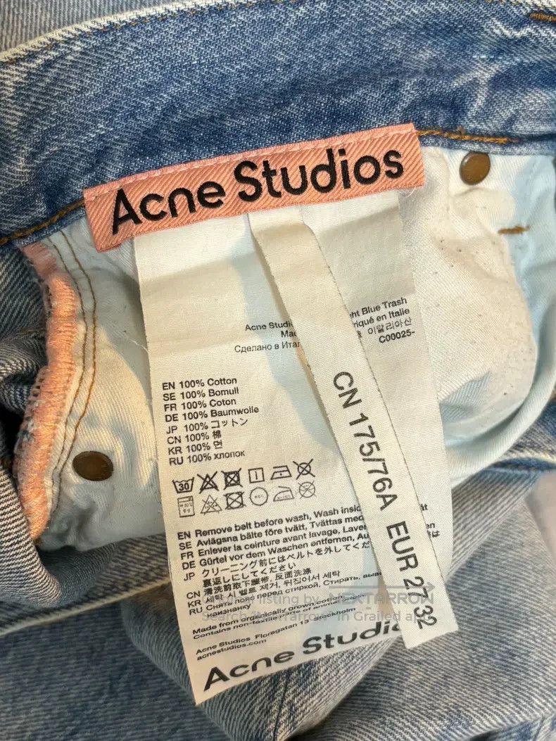 Acne Studios Acne Studios Toj Jeans Size US 27 - 4 Thumbnail