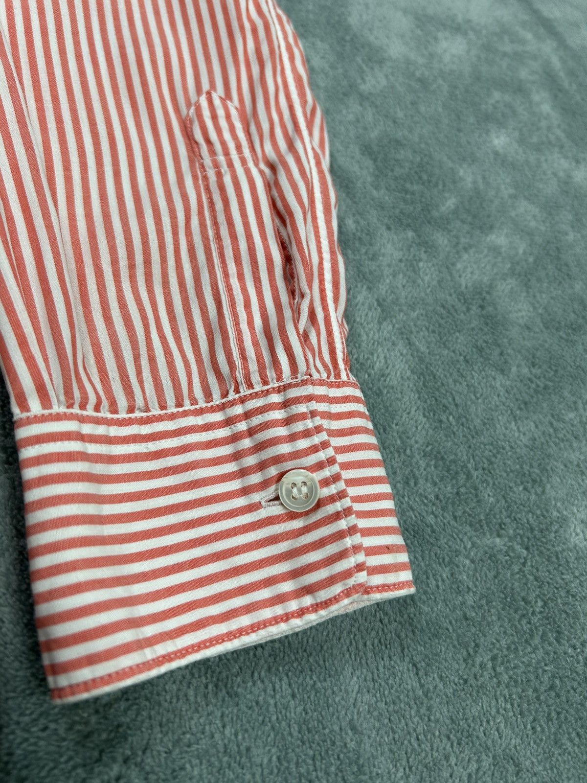 Comme des Garcons SHIRT Comme des Garcons Shirt Strip Button up Size US M / EU 48-50 / 2 - 7 Thumbnail