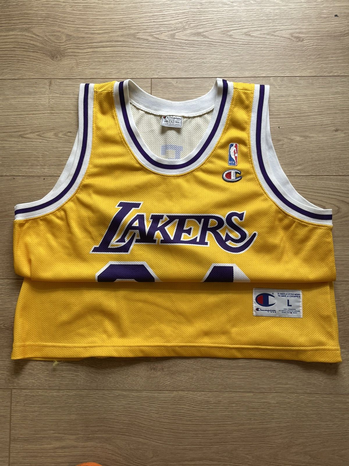 Champion × NBA Champion NBA L. A. Lakers Shaquille O’Neal Basketball Jersey Size US L / EU 52-54 / 3 - 3 Thumbnail