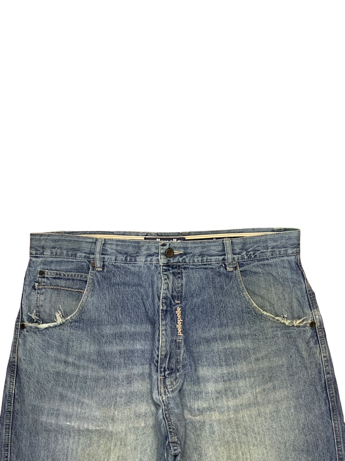 Marc Buchanan × Pelle Pelle Vintage Pelle Pelle by Marc Buchanan Mud Wash Baggy Jeans Size US 39 - 4 Thumbnail