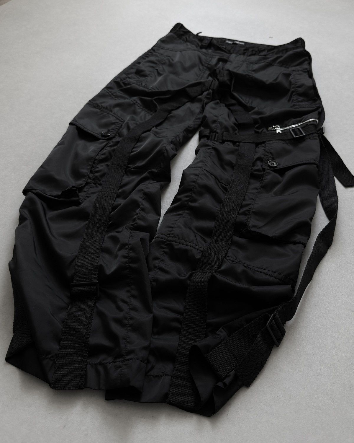 Dolce & Gabbana FW 2003 Dolce & Gabbana Parachute Bondage Pants Size US 30 / EU 46 - 4 Thumbnail
