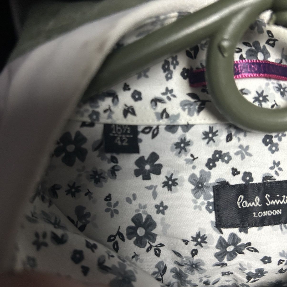 Paul Smith Designer Paul Smith Small logo Graphic button shirt size M Size US M / EU 48-50 / 2 - 6 Thumbnail