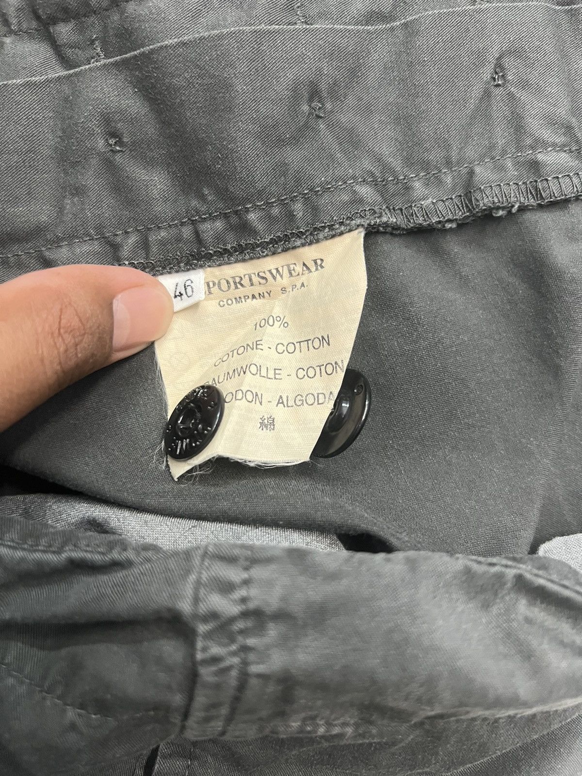 Stone Island STONE ISLAND SPRING/SUMMER 1999 CARGO PANT SIZE 38 Size US 38 / EU 54 - 8 Thumbnail