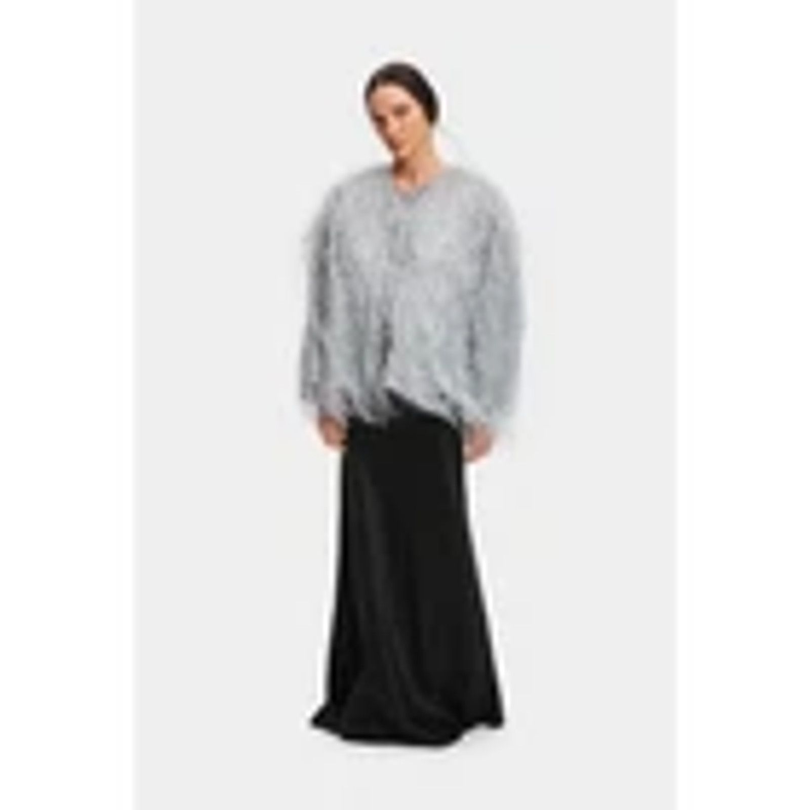 Sleeper NWT Sleeper Disco Metallic Fringe Jacket Silver (L-XL) Size L / US 10 / IT 46 - 4 Thumbnail