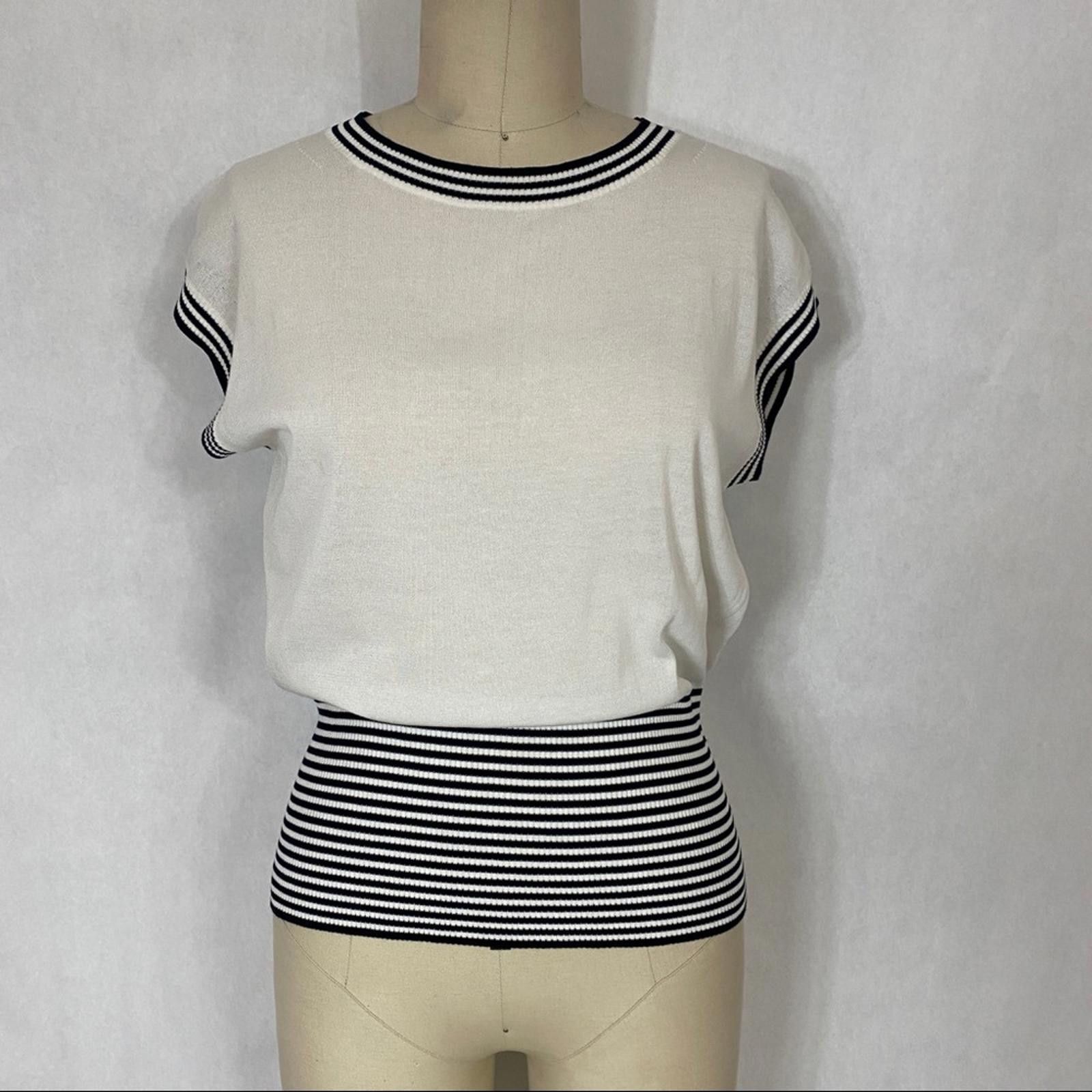 Designer Astraet knit crewneck top Size S / US 4 / IT 40 - 1 Thumbnail