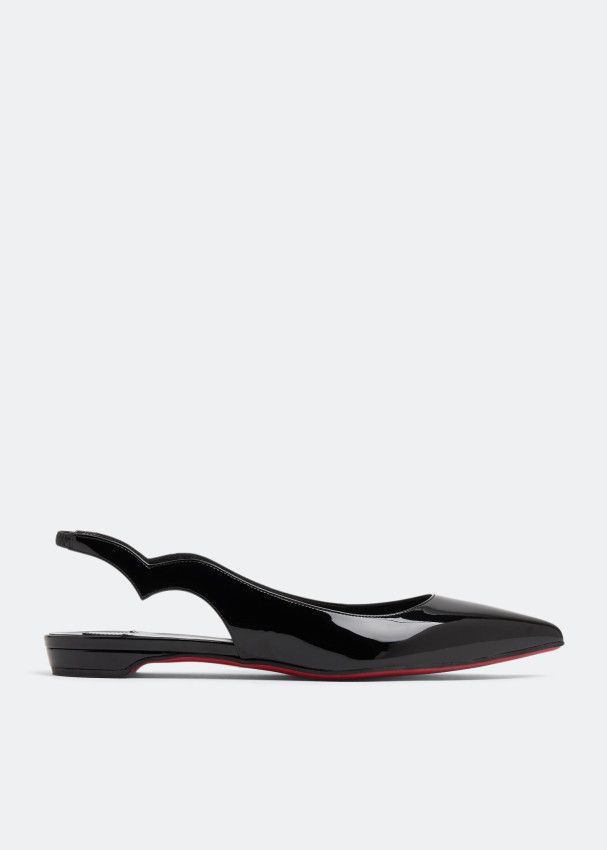 Christian Louboutin o1s1wg110924 Hot Chickita Sling in Black Size US 7 / IT 37 - 1 Thumbnail