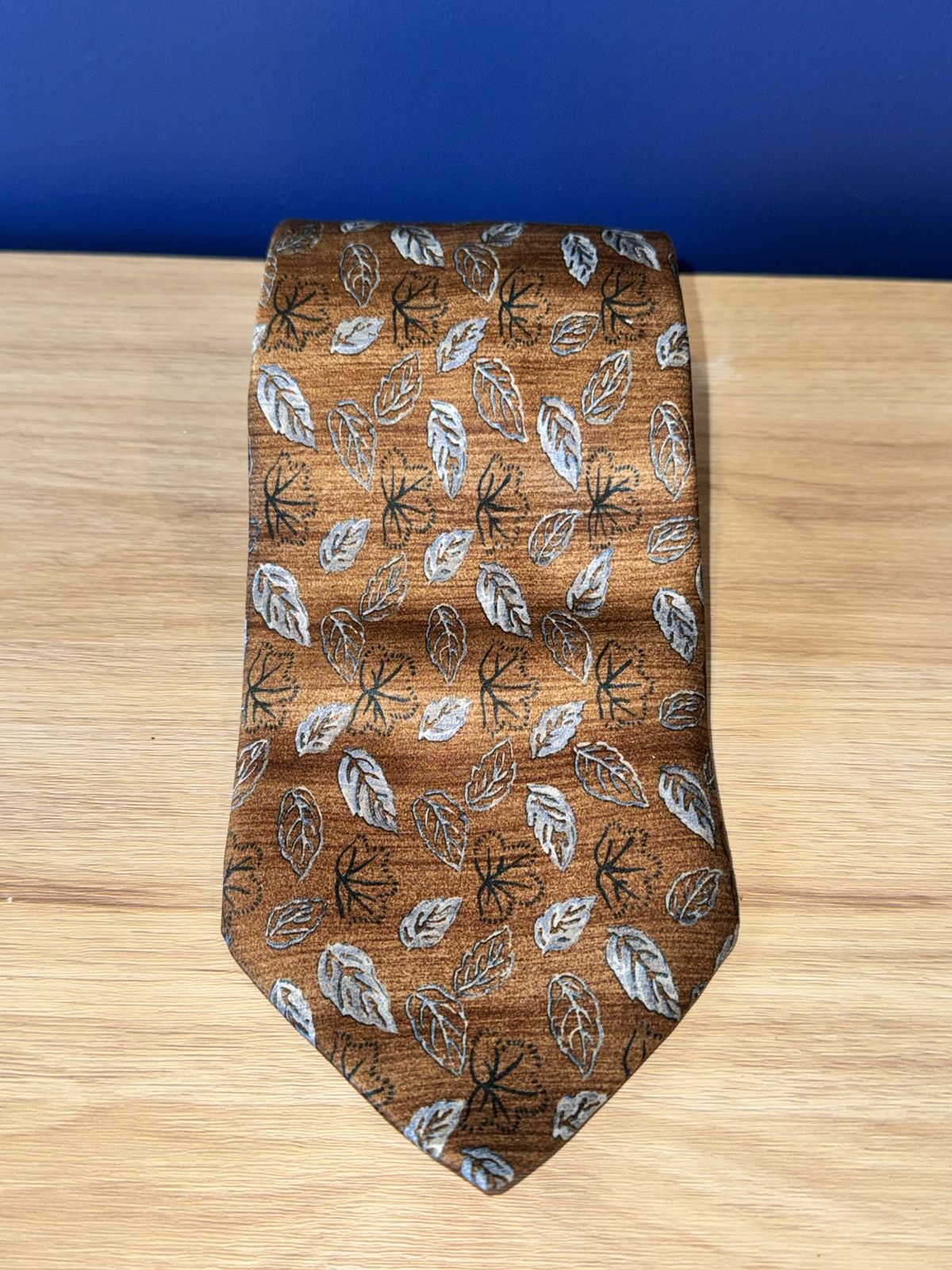Joseph Abboud Vintage Joseph Abboud Silk Tie – Made in Italy – Botanical Size ONE SIZE - 7 Thumbnail