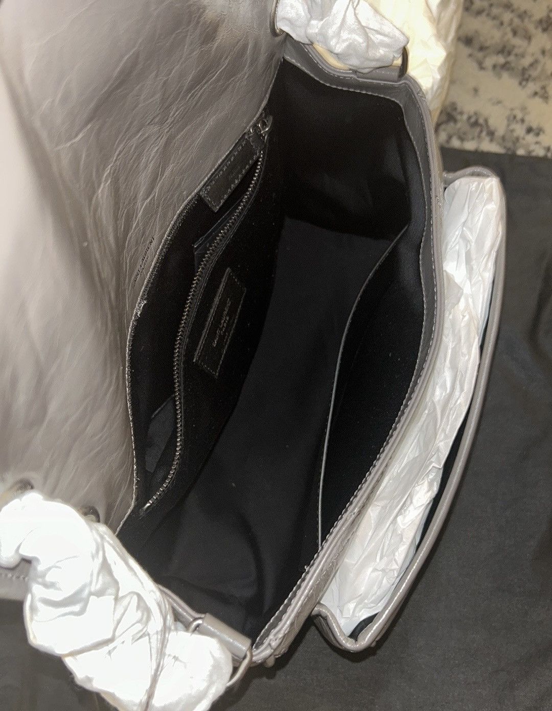 Saint Laurent Paris Saint Laurent Medium Niki Chain Leather Shoulder Bag Size ONE SIZE - 6 Thumbnail