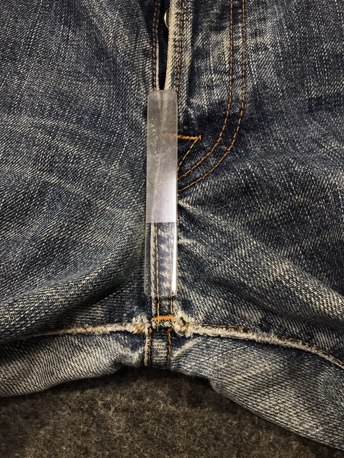 Japanese Brand × Vintage Vintage Totalite Selvedge Short Pants Design Style Size US 32 / EU 48 - 13 Thumbnail