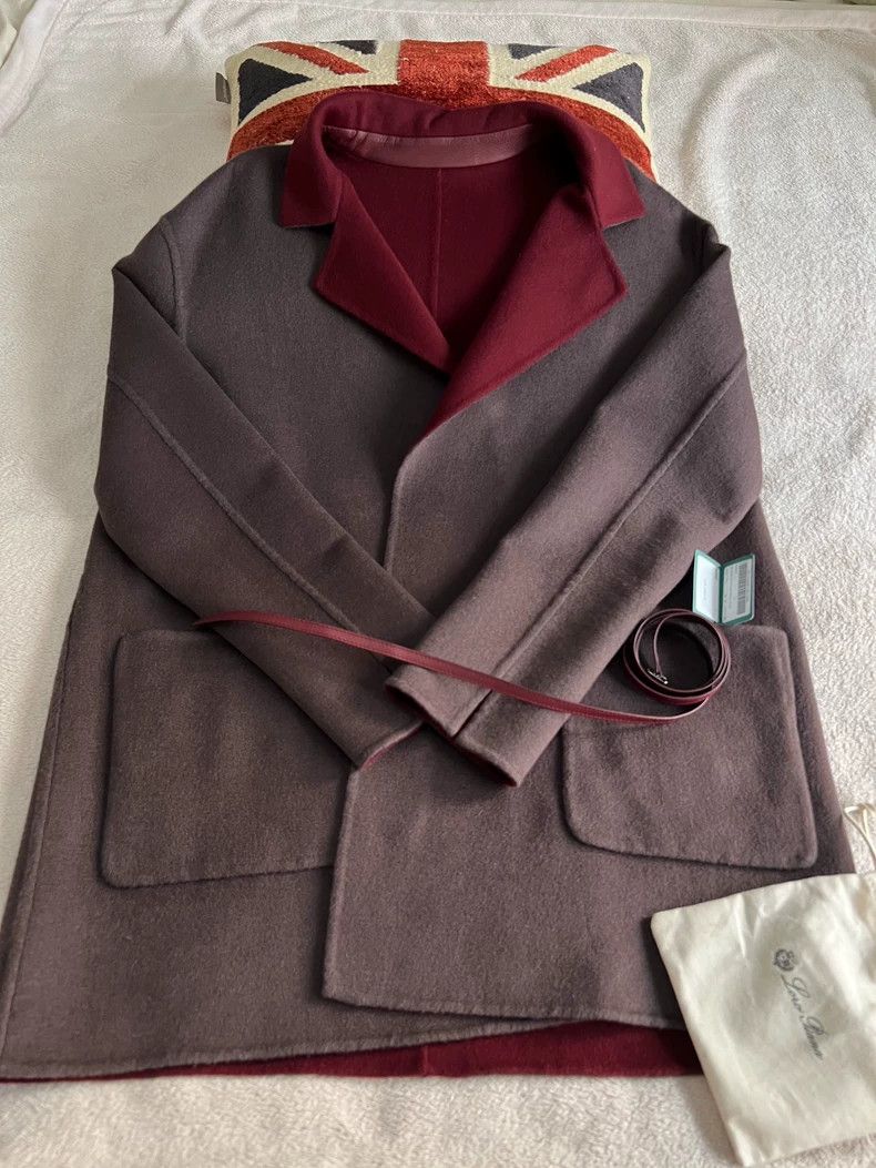 LORO PIANA Luo Ma Rong Jimi series double sided coat