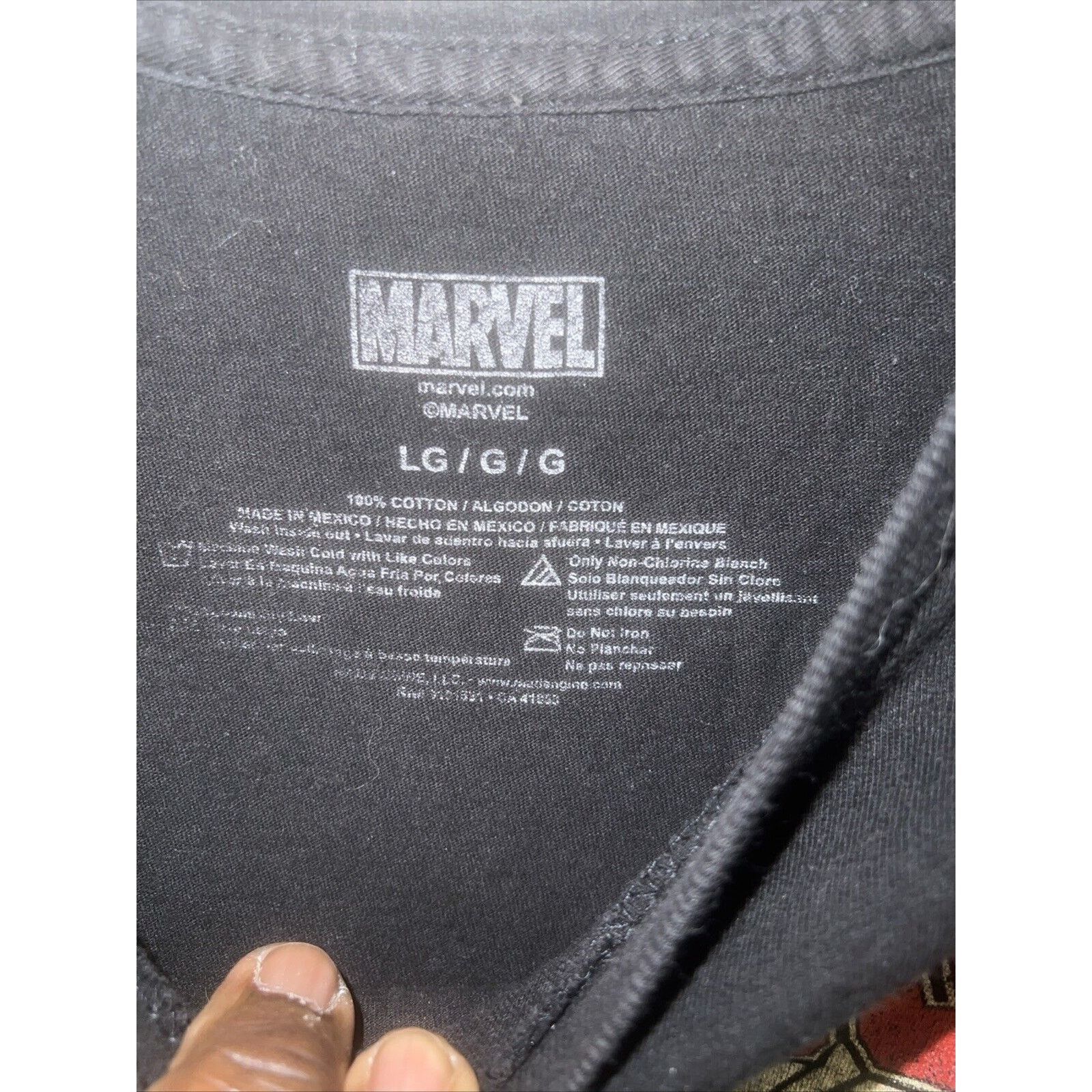 & Other Stories Marvel DEADPOOL Graphic T-Shirt Short Sleeve Black Large Size US L / EU 52-54 / 3 - 3 Thumbnail