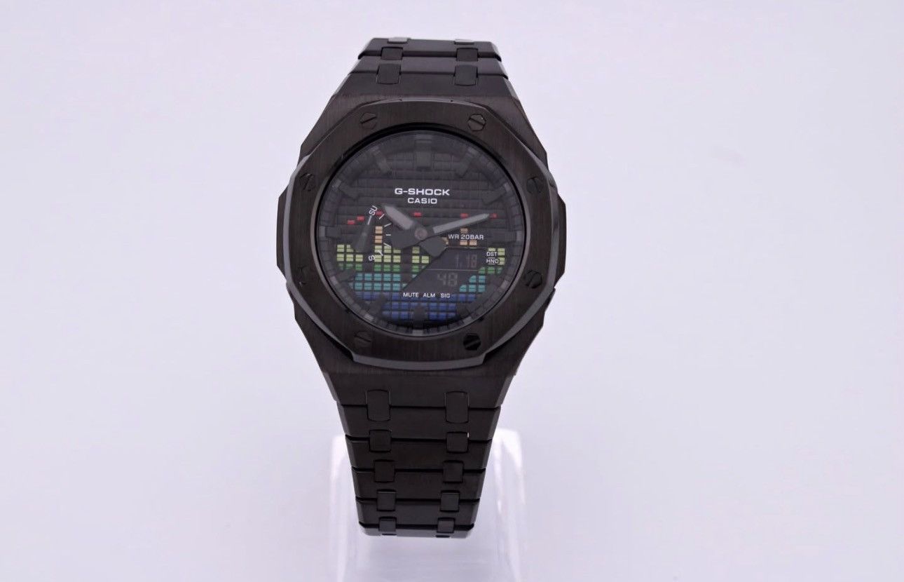 G Shock Custom - Casio G-Shock - GA 2100 - Blackout - DJ Edition Size ONE SIZE - 1 Thumbnail