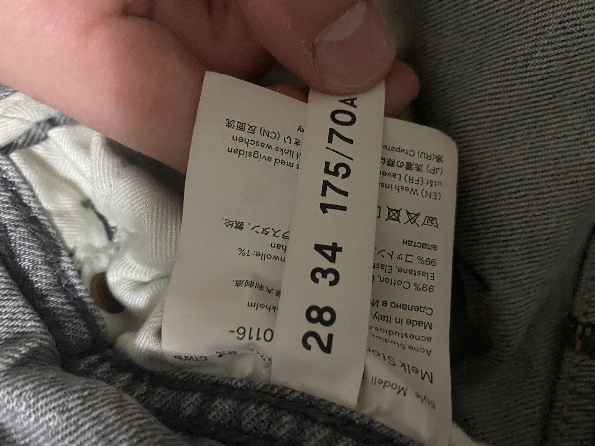Acne Studios Acne Studios Jeans in grey Size US 28 / EU 44 - 6 Thumbnail