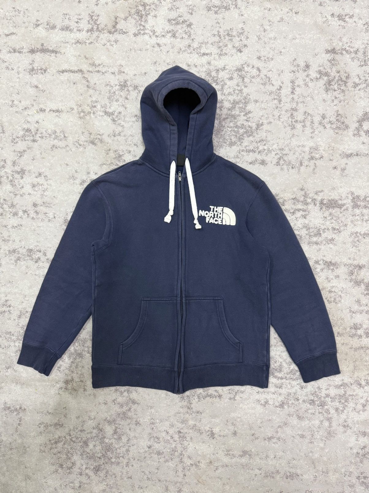 The North Face The North Face Embroidery Logo Zip Up Sweater Hoodie Size XS / US 0-2 / IT 36-38 - 3 Thumbnail