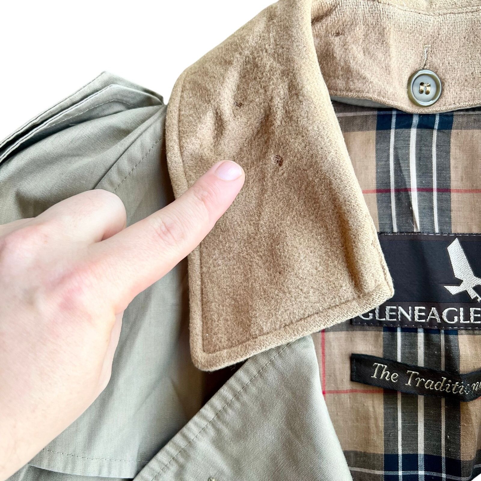 Unknown London Vintage Gleneagles The Traditional Premium Trench Coat Lrg Size US L / EU 52-54 / 3 - 6 Thumbnail