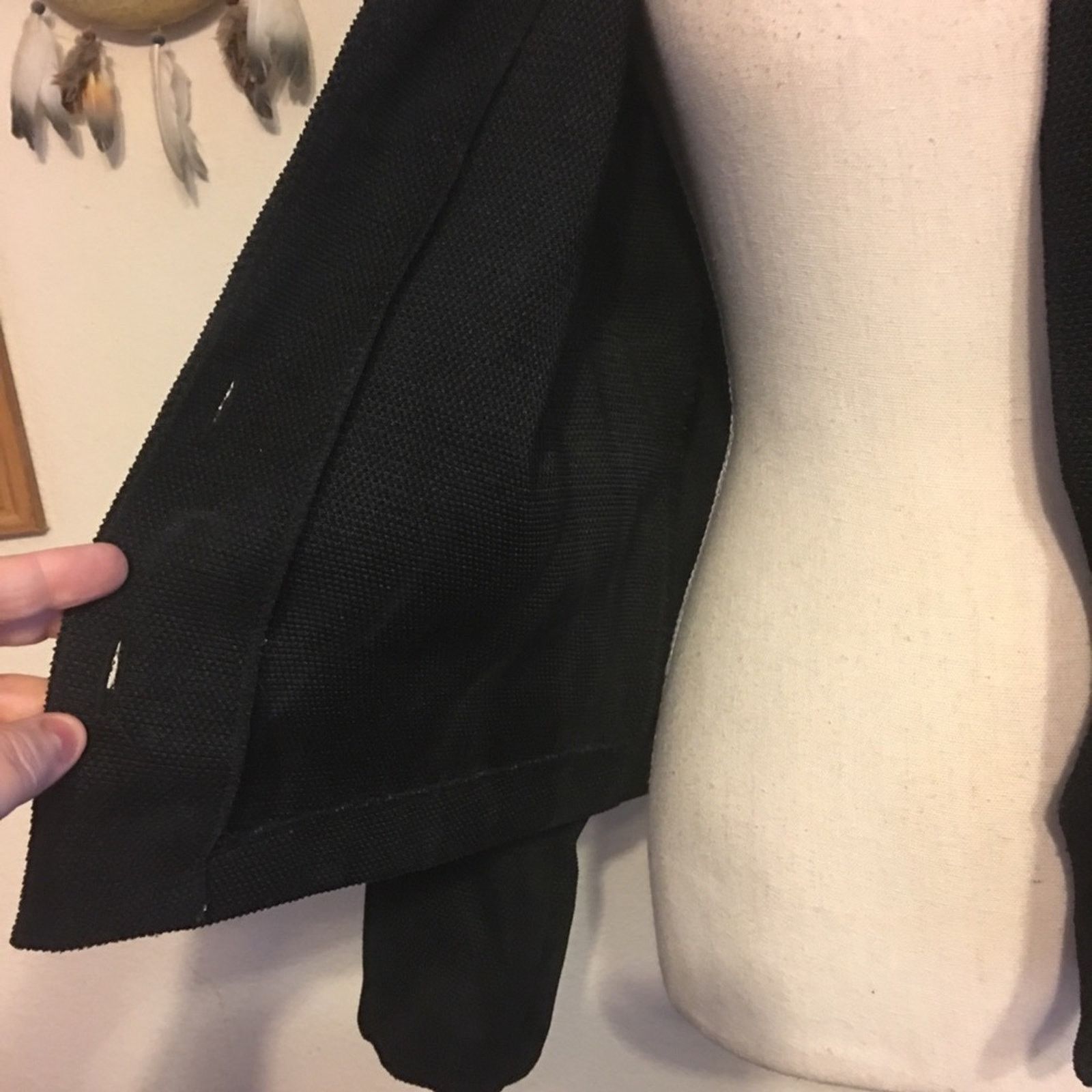 Other First Option black textured jacket M Size M / US 6-8 / IT 42-44 - 6 Thumbnail