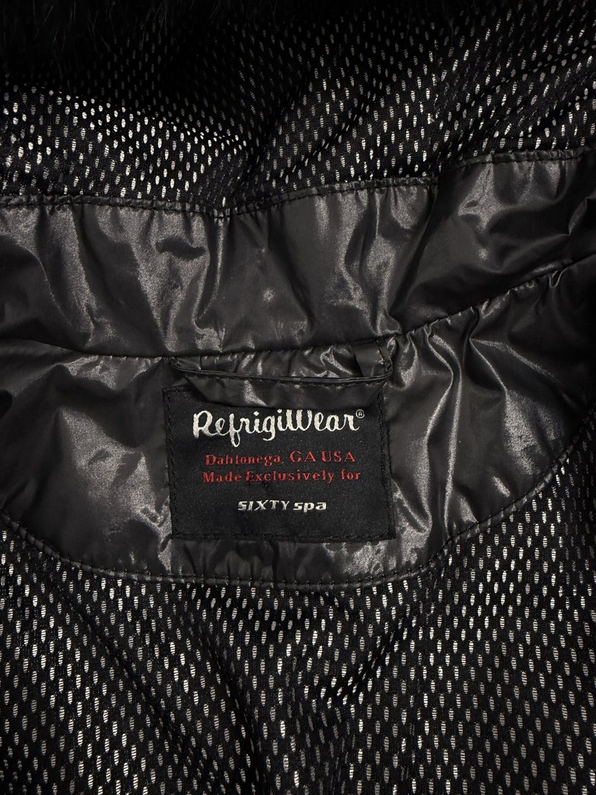 Refrigiwear Streetwear Fur Black Fur Down Y2K Fitted Bomber Jacket Size M / US 6-8 / IT 42-44 - 11 Thumbnail