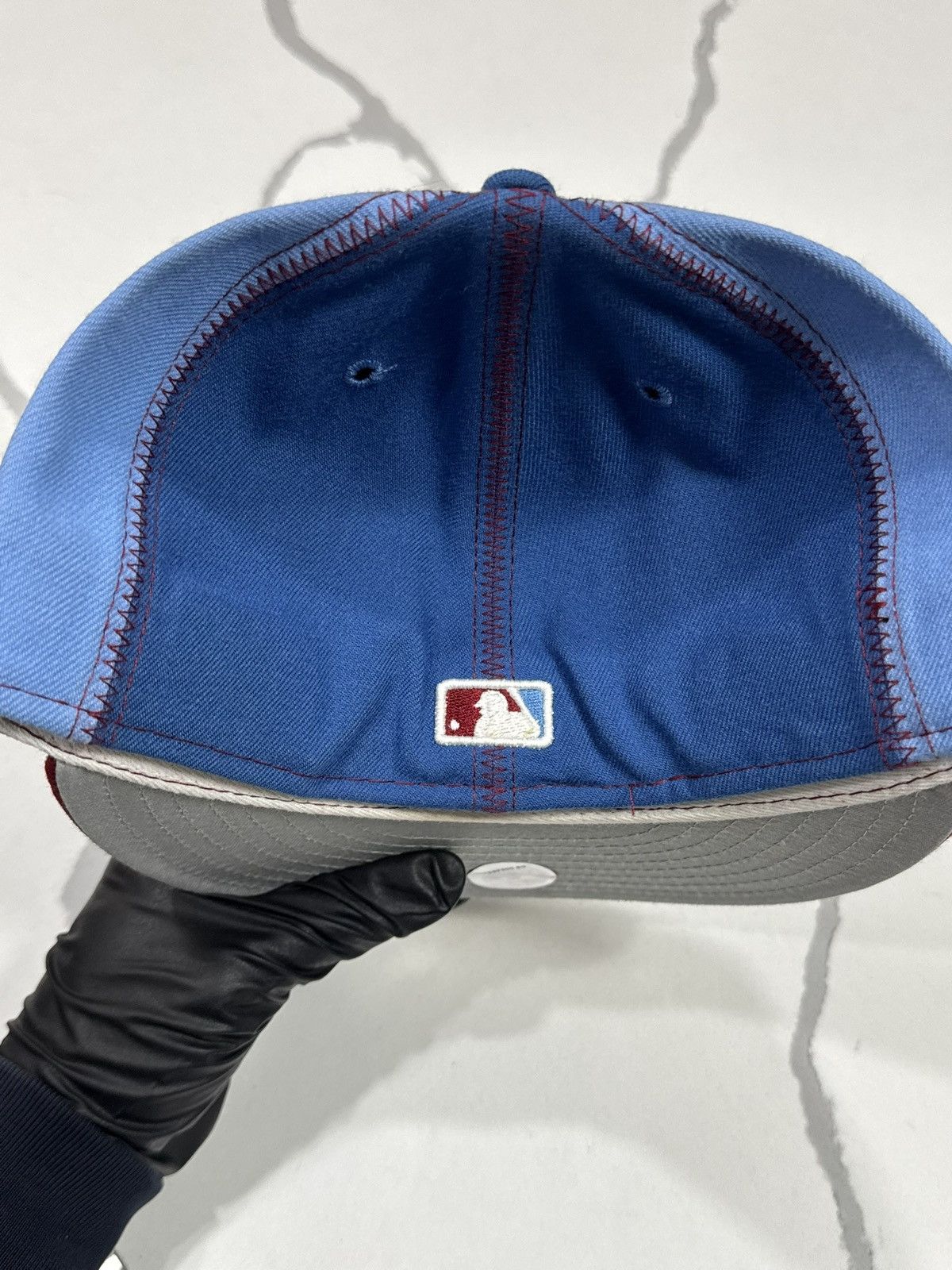 New Era Vintage Philadelphia Phillies Pin Wheel Fitted Baseball Cap Size ONE SIZE - 7 Thumbnail
