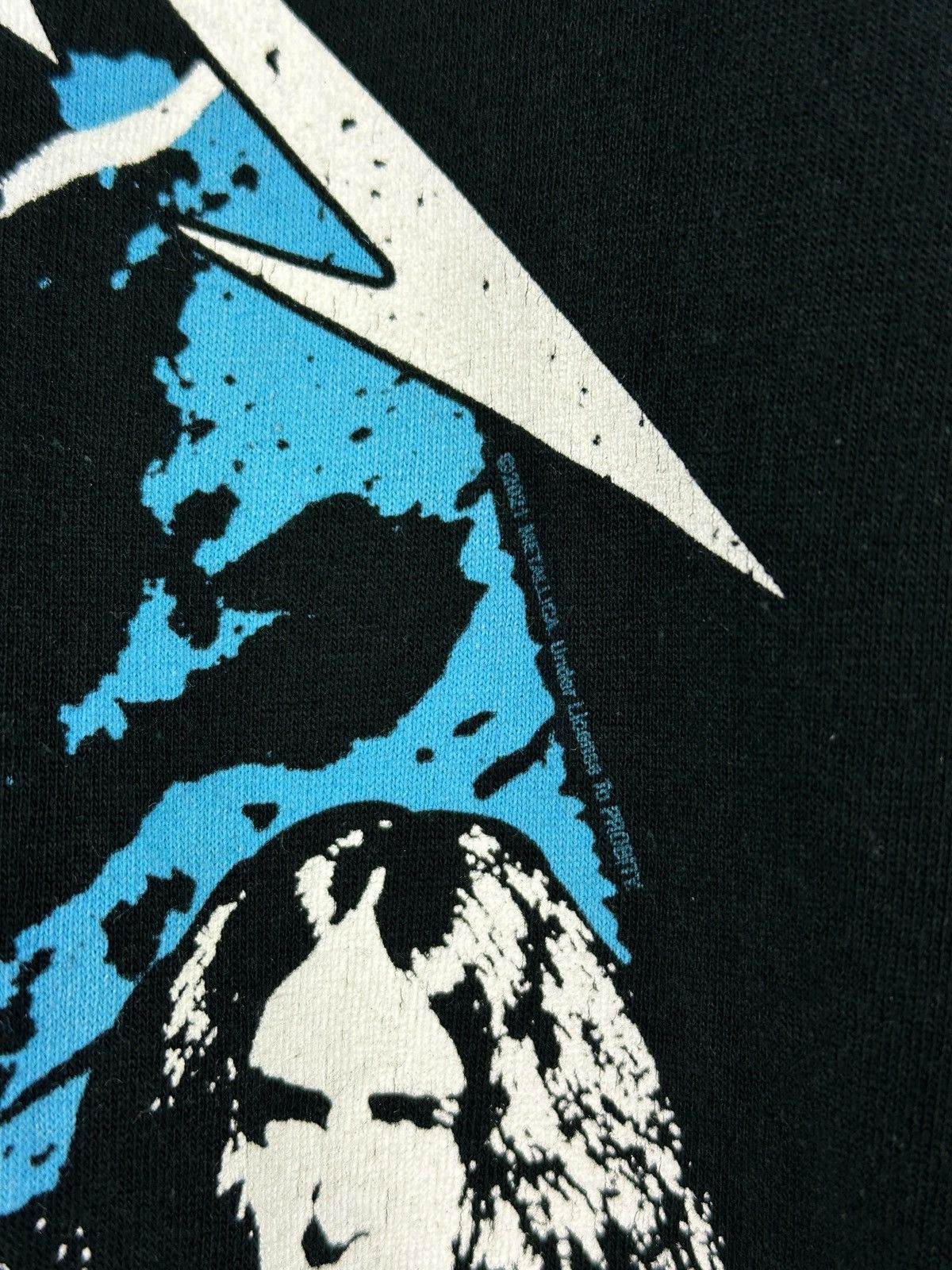 Metallica Metallica “Ride The Lightning” Graphic Print Band T-Shirt Size US L / EU 52-54 / 3 - 8 Thumbnail