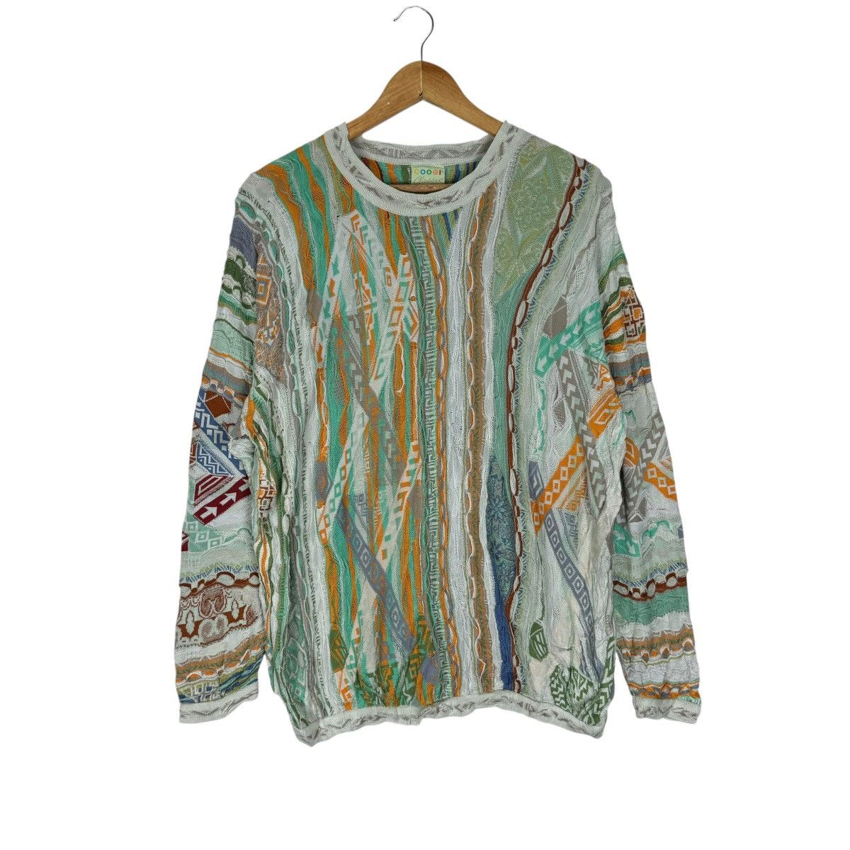 Coogi ☀️COOGI CLASSIC PURE SILK KNIT SWEATER Size US S / EU 44-46 / 1 - 2 Thumbnail