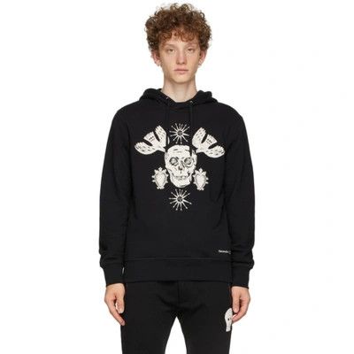 Alexander McQueen o1y1024 Hooded Sweatshirt In Black Size US S / EU 44-46 / 1 - 2 Thumbnail