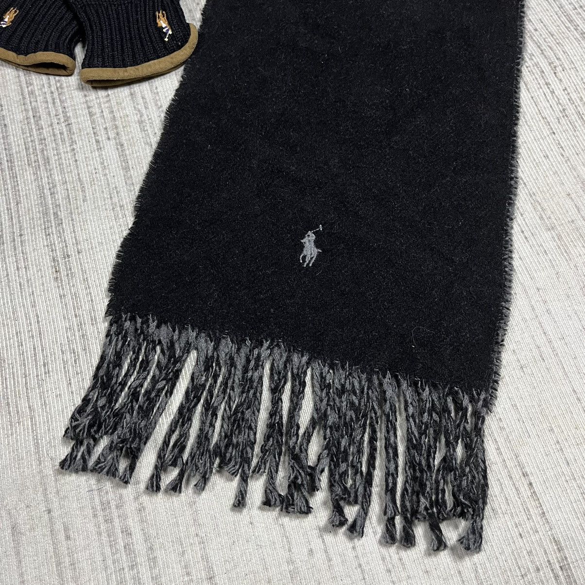 Polo Ralph Lauren Polo Ralph Lauren Two way Color Wool Scarf Size ONE SIZE - 3 Thumbnail