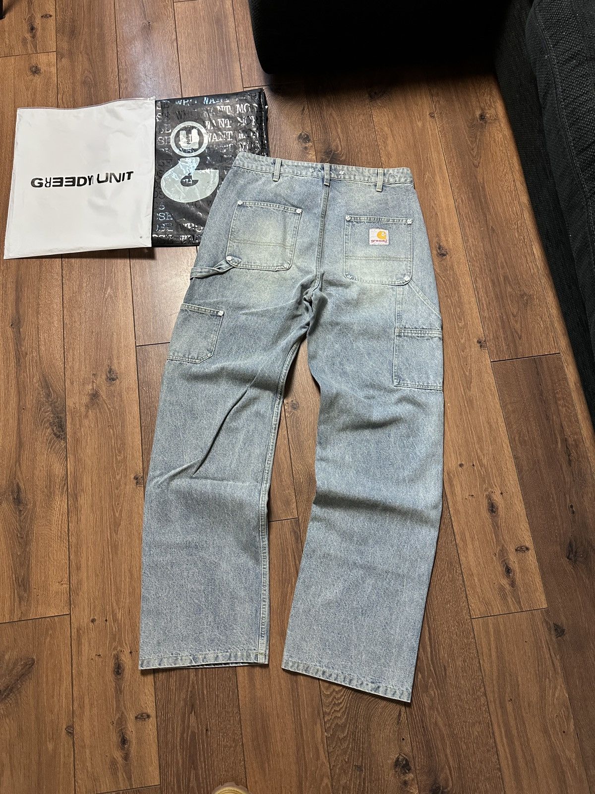 Greedy Unit Greedy Unit Loose Screw Jeans | Blue Size US 30 / EU 46 - 6 Thumbnail