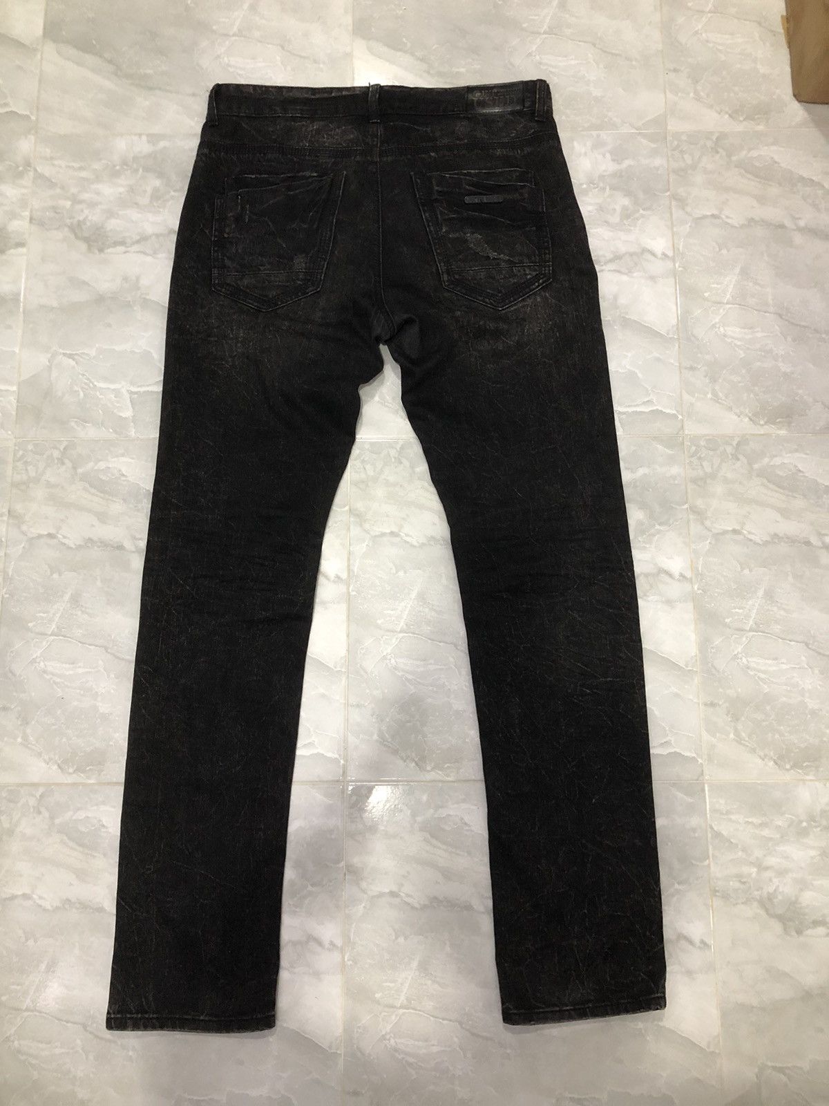 Hysteric Glamour GET USED Black Washed Jeans W34 L32.5 Size US 34 / EU 50 - 9 Thumbnail