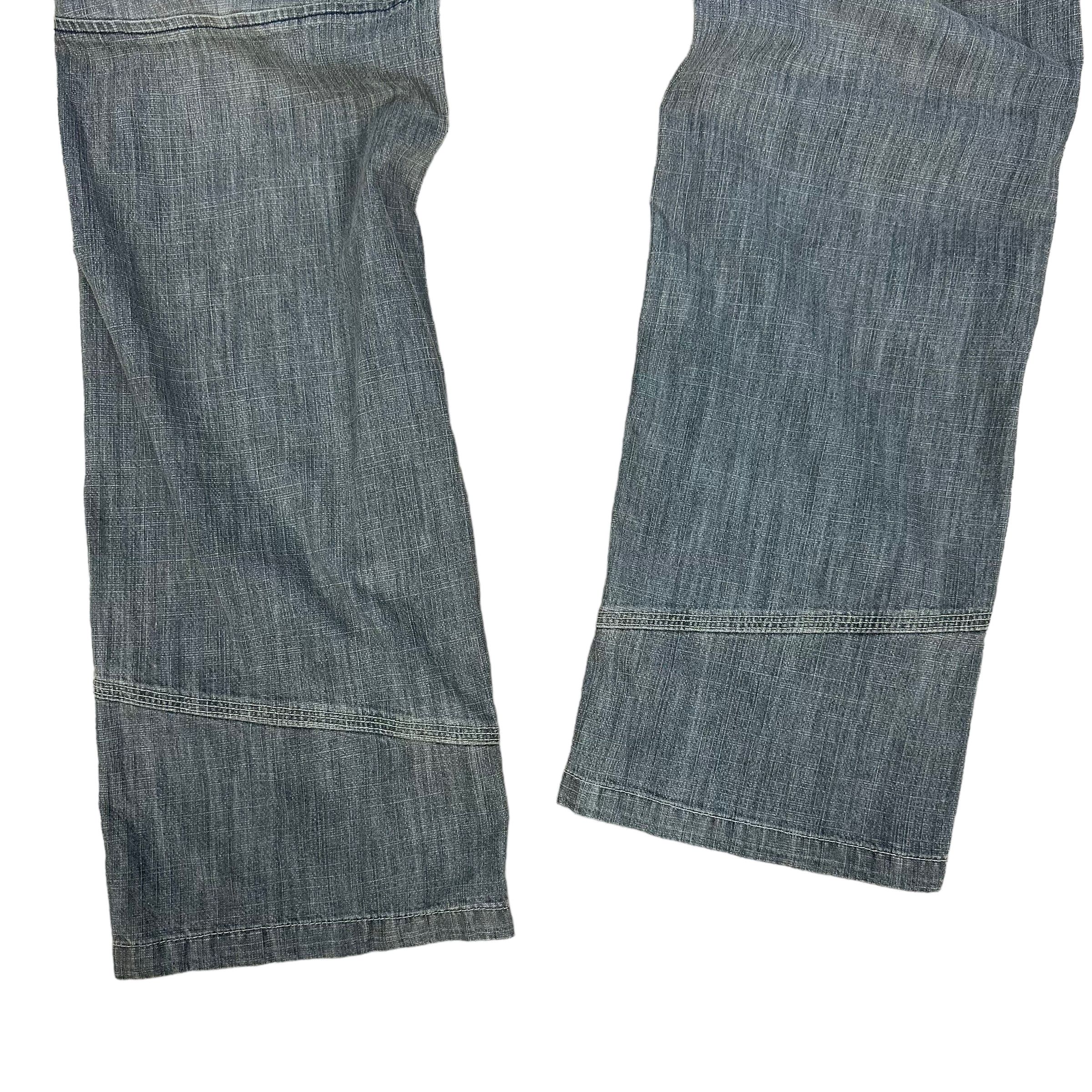 Marithe + Francois Girbaud Marithe Francois Girbaud 6 Pocket Denim Cargo Pant #8217-207 Size US 33 - 5 Thumbnail