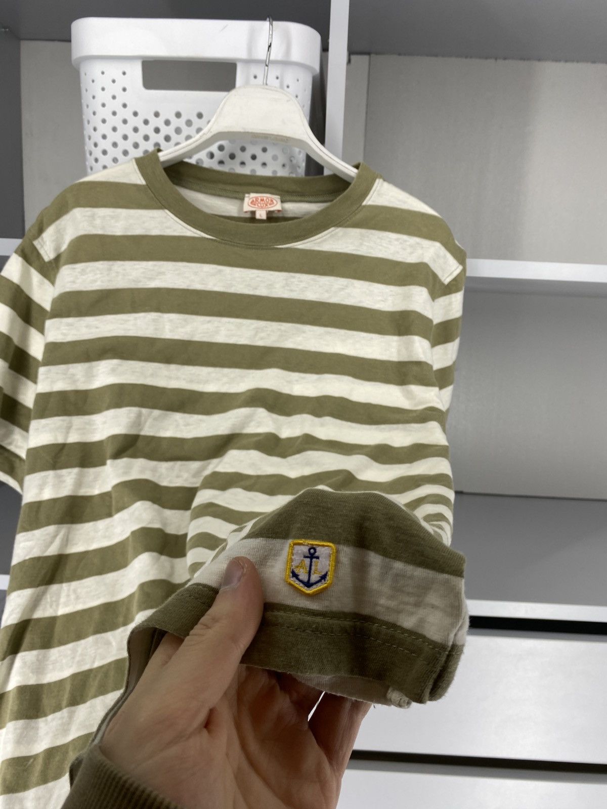 Armor-Lux Armor Lux Striped Tee Marine Dive Size US L / EU 52-54 / 3 - 5 Thumbnail