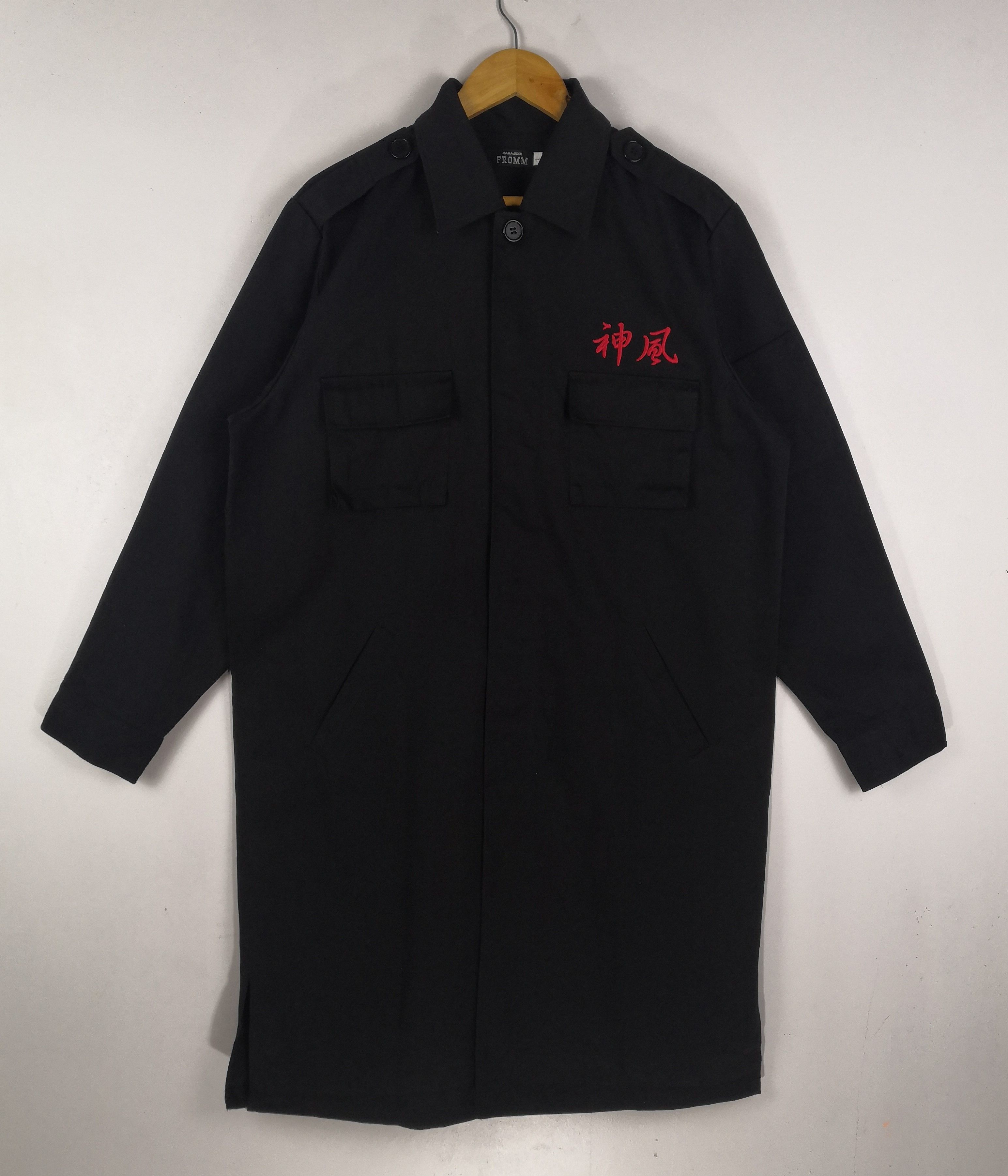 Vintage Vintage Harajuku Fromm Japanese Gang Jacket Anime Coat Size US L / EU 52-54 / 3 - 2 Thumbnail