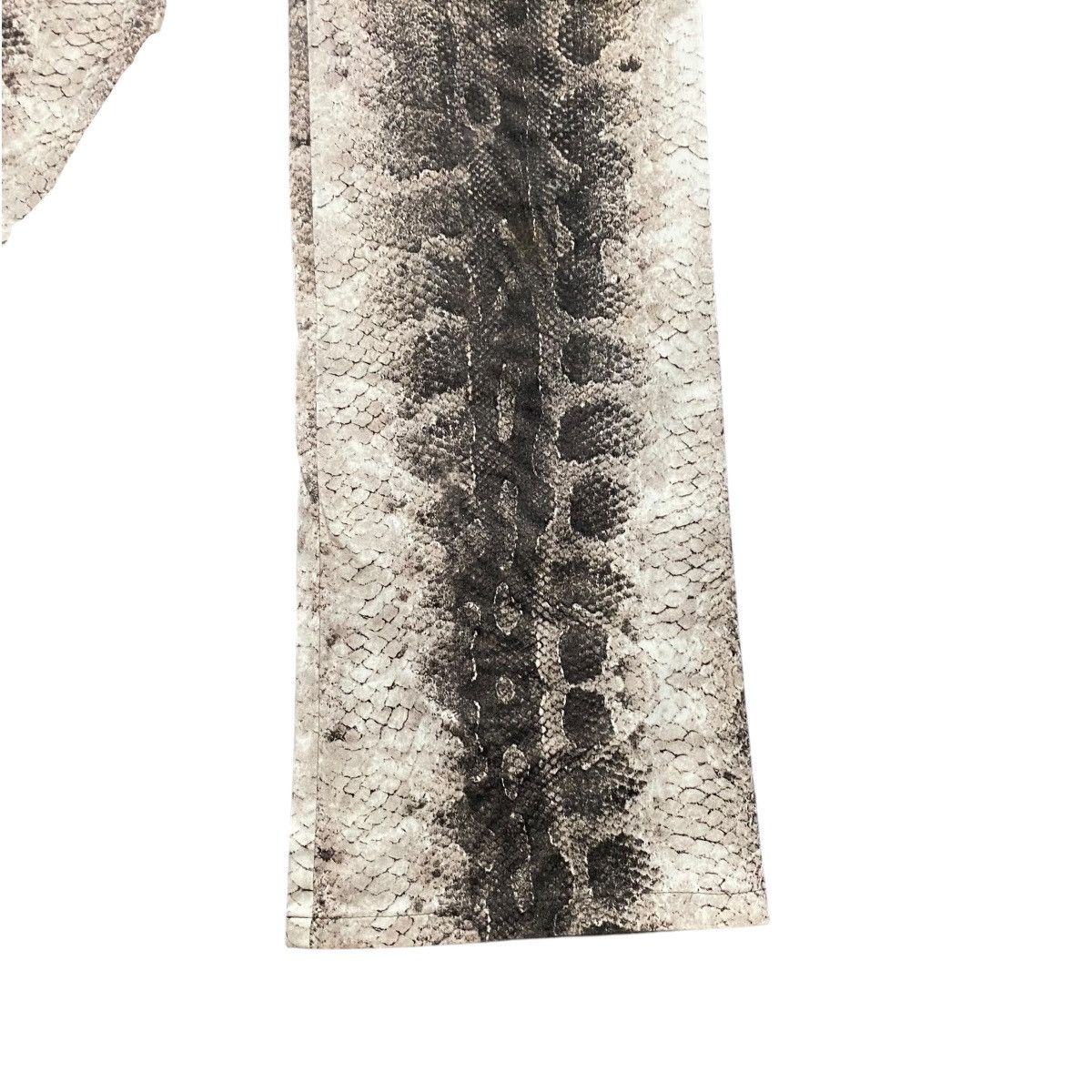 Japanese Brand Japanese Brand SPECCHIO Snake Skin Flare Pants Size 29" - 8 Thumbnail