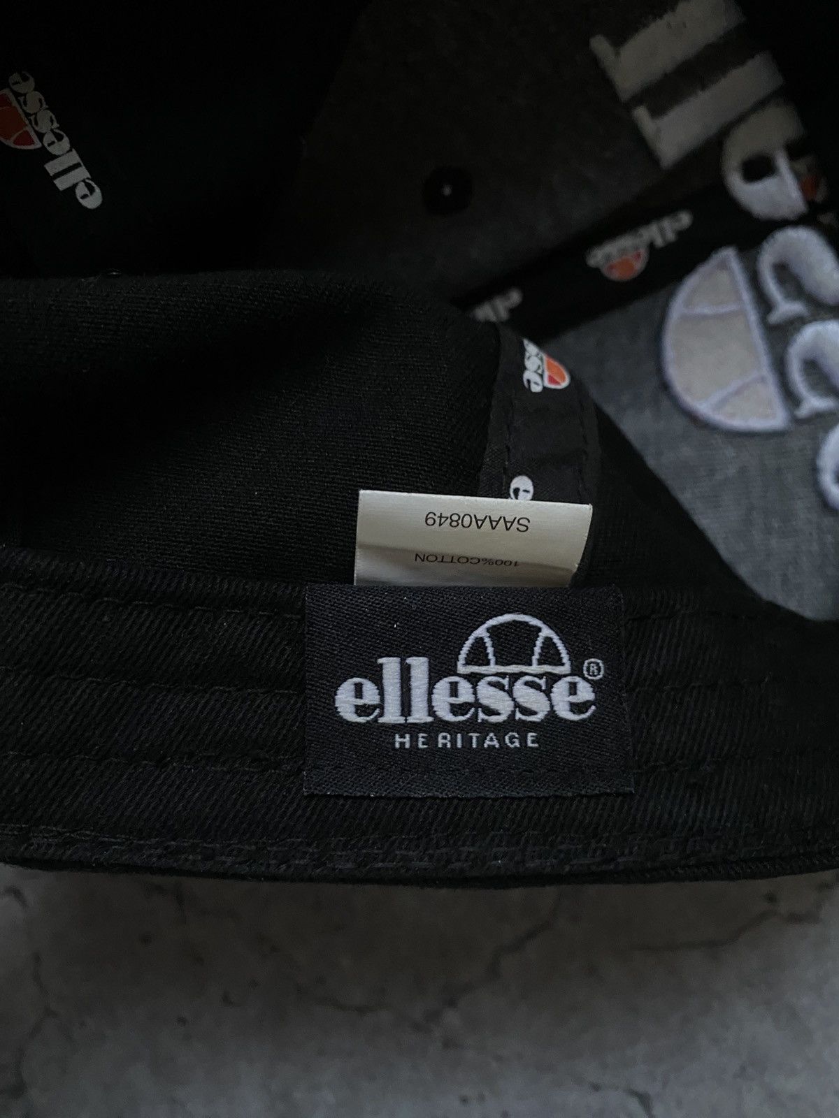 Ellesse Ellesse Cap Hat Black One Size Men’s Size ONE SIZE - 6 Thumbnail