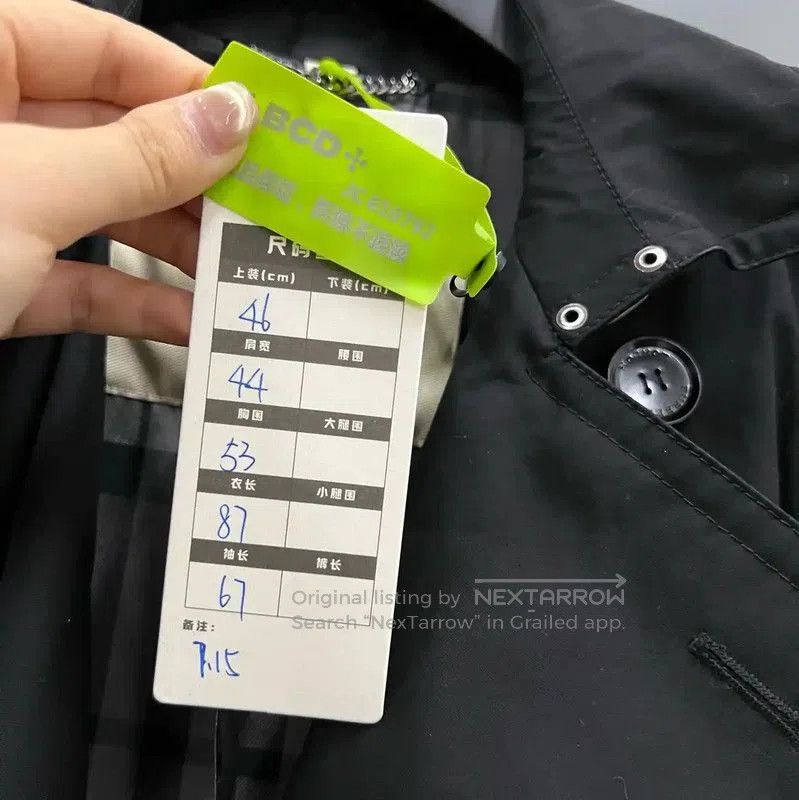 Burberry Burberry Women's Long Black Coat for Spring and Autumn. Size XXS / US 00 / IT 34 - 5 Thumbnail