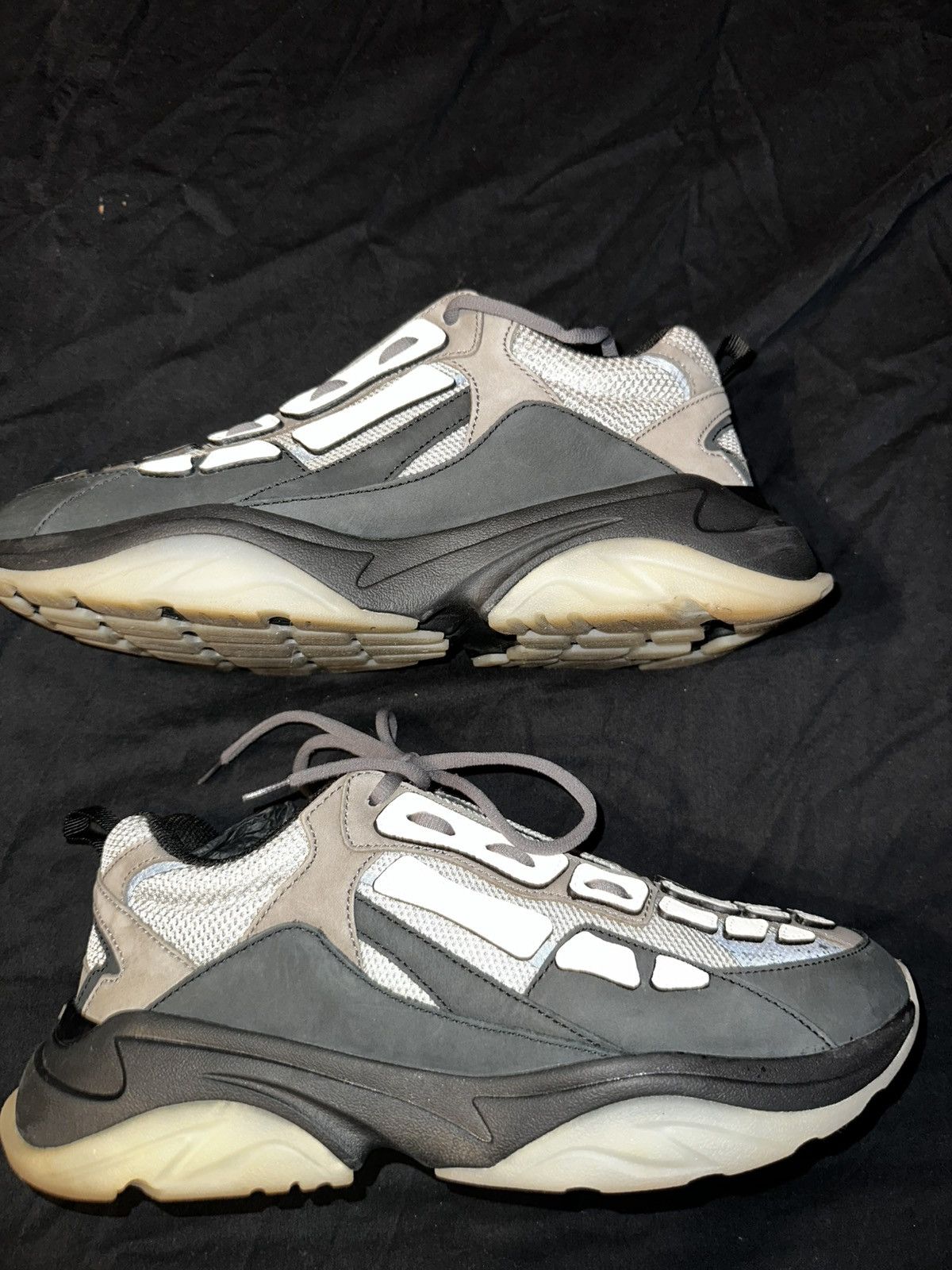 Amiri Mike Amiri Bone Sneakers size 11 Size US 11 / EU 44 - 6 Thumbnail
