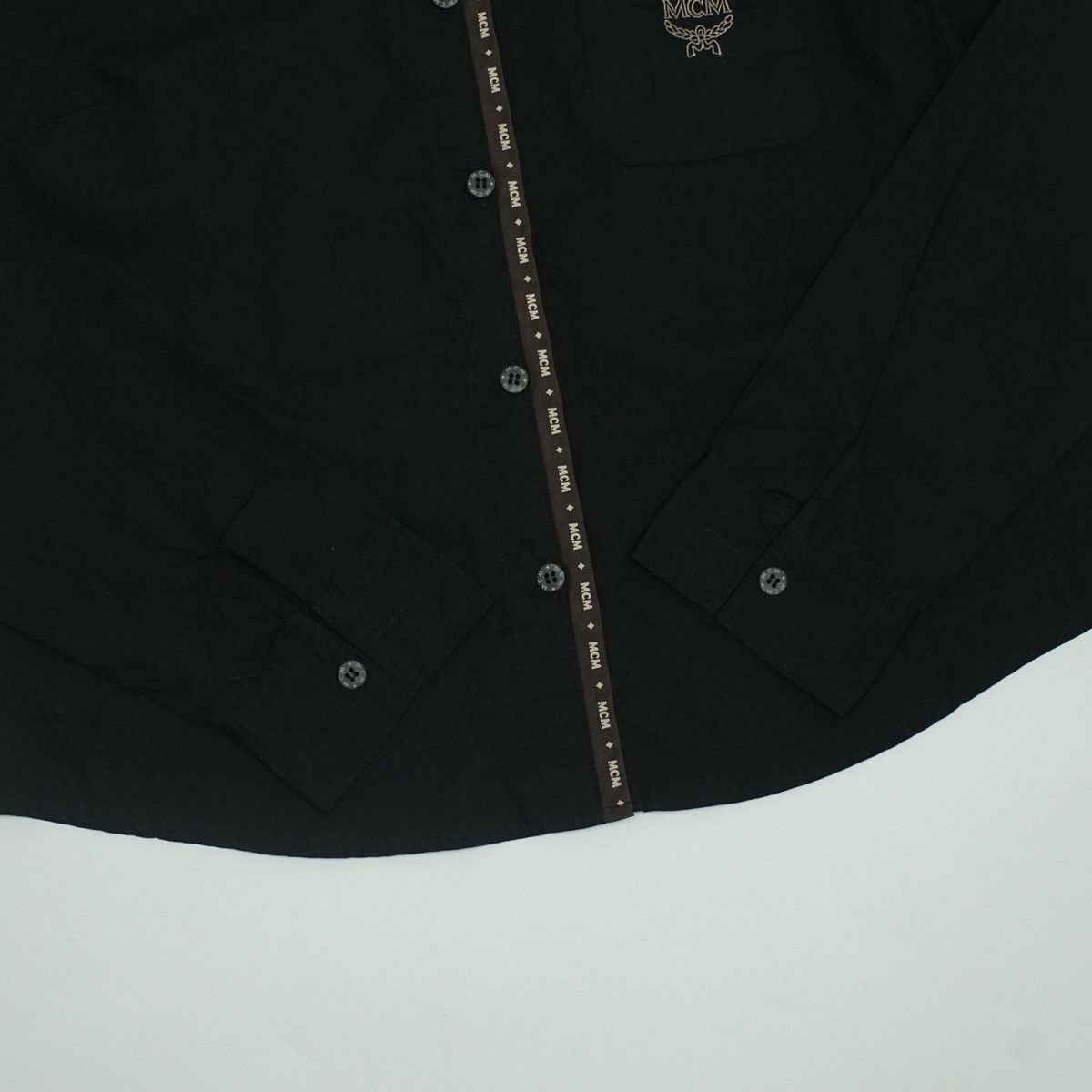 MCM *NoTariff 90s MCM Womens LS Shirt Size M / US 6-8 / IT 42-44 - 6 Thumbnail