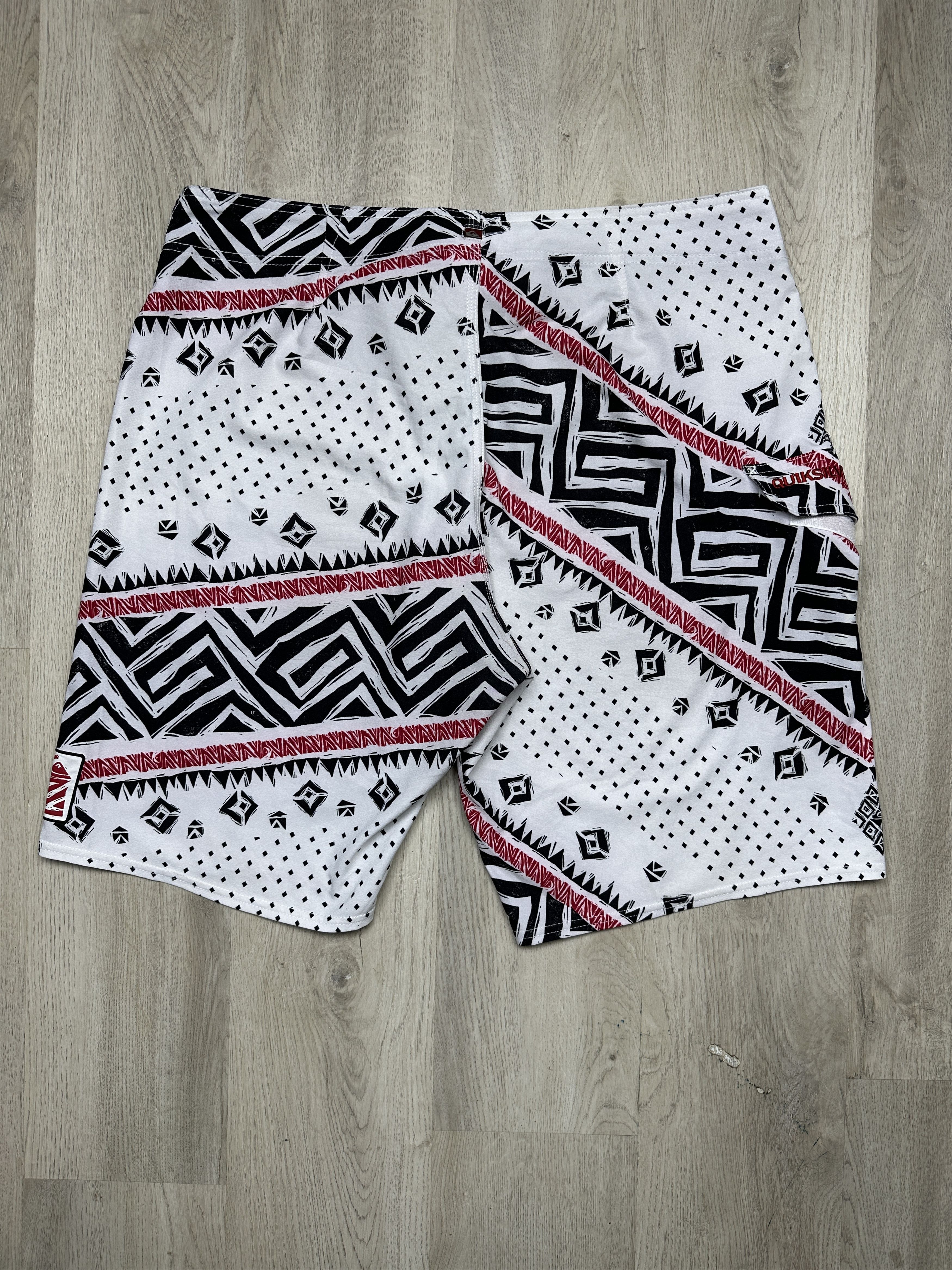 Quiksilver Quicksilver Vintage Mens Nylon Swimming Shorts Surf style Size US 40 / EU 56 - 4 Thumbnail
